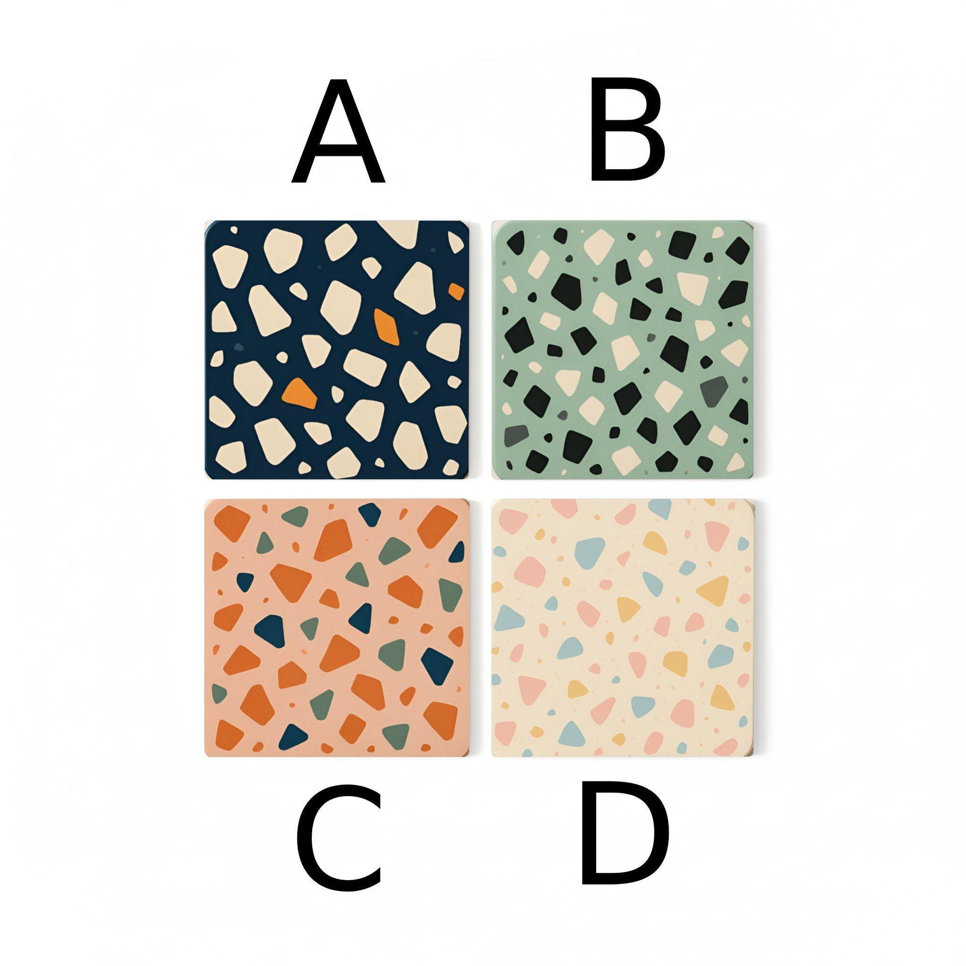 Sottobicchieri Terrazo — Set da Tavola per Amanti del Design