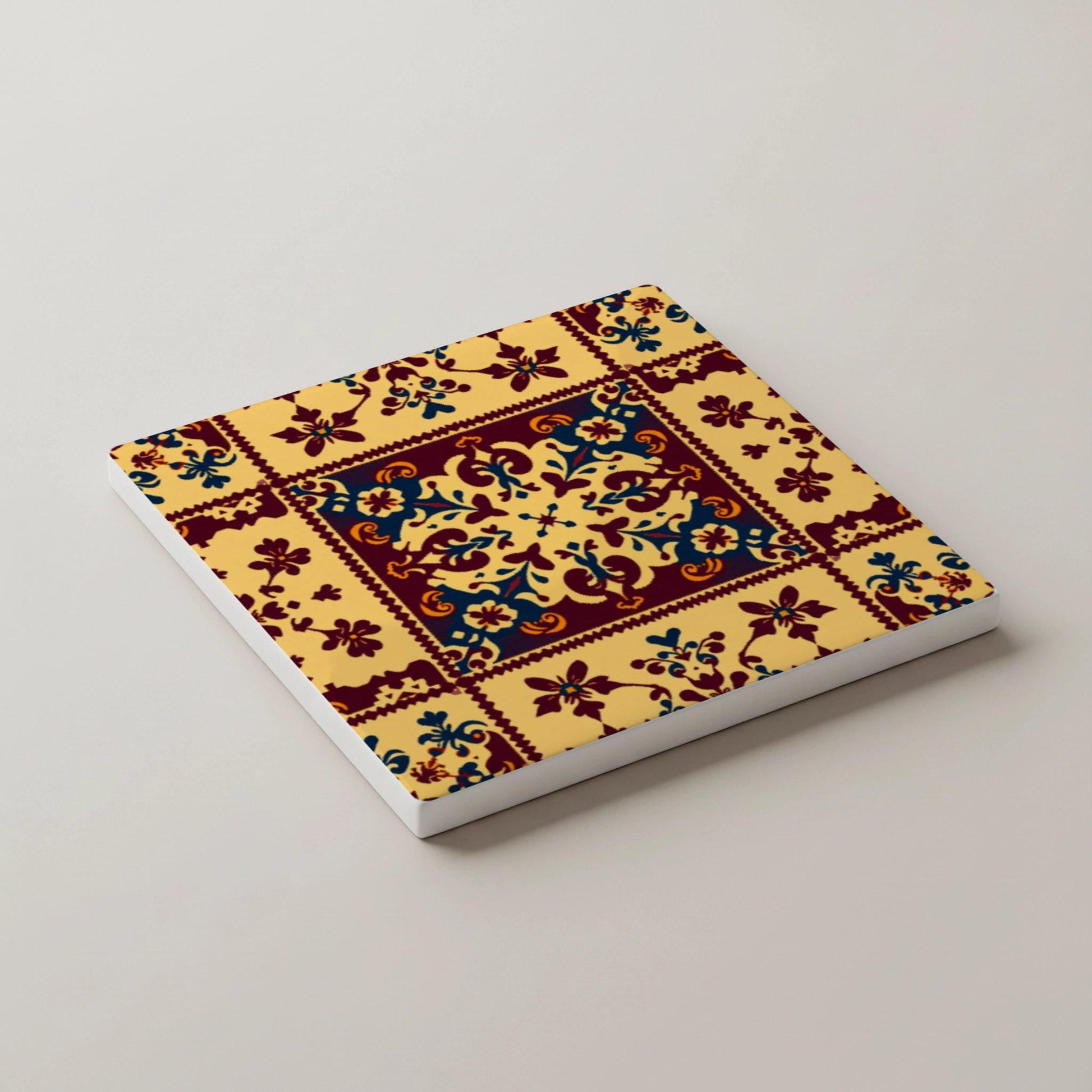 Juego de posavasos de cerámica — Ceramic Coaster Set · Museum Art on Coasters