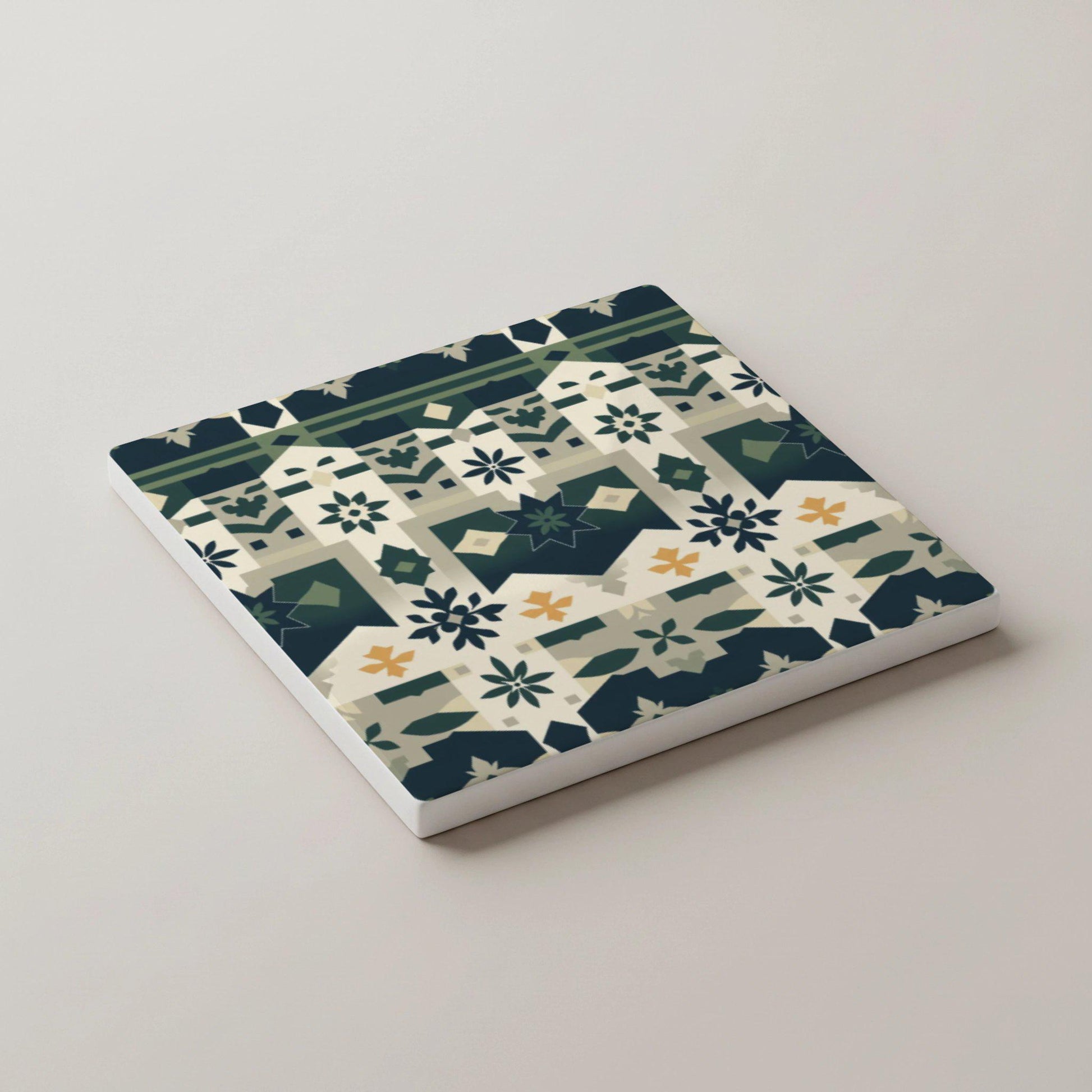 Juego de posavasos de cerámica — Ceramic Coaster Set · Museum Art on Coasters