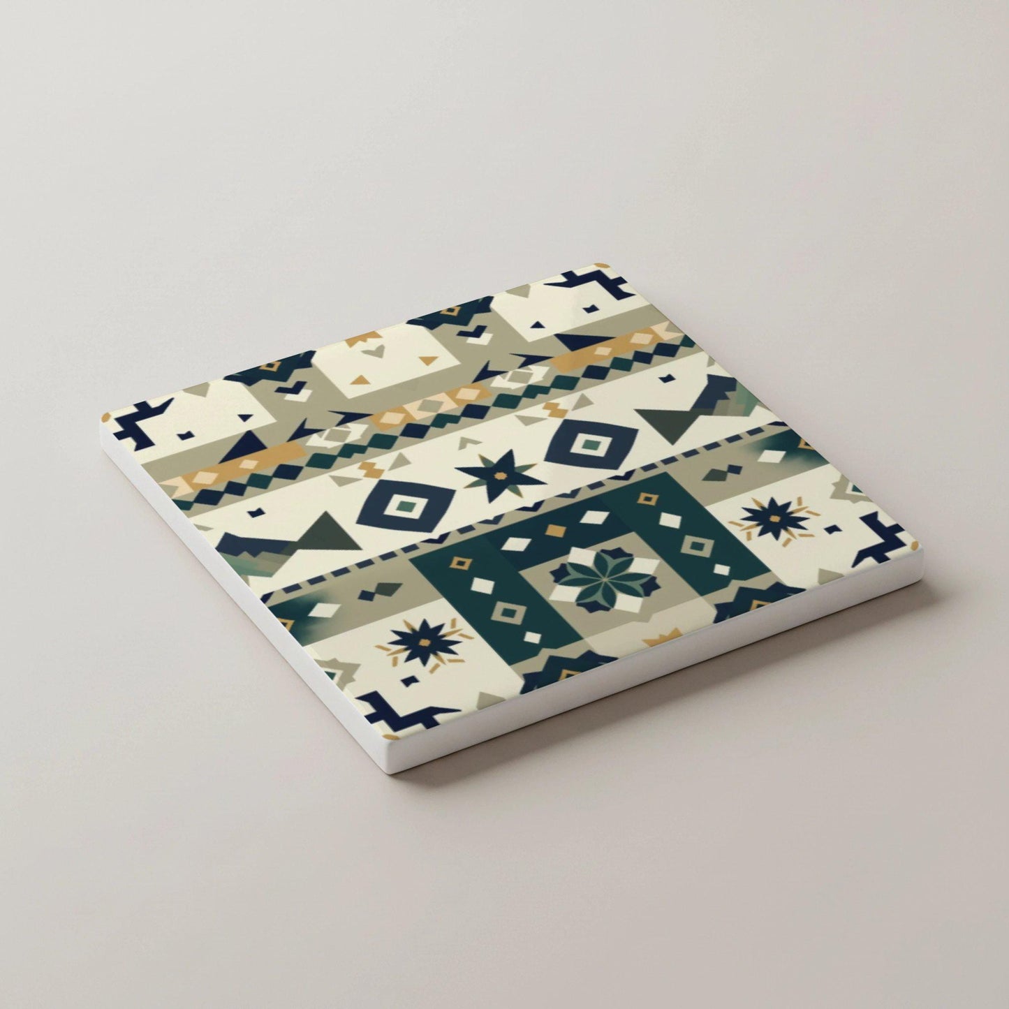 Juego de posavasos de cerámica — Ceramic Coaster Set · Museum Art on Coasters