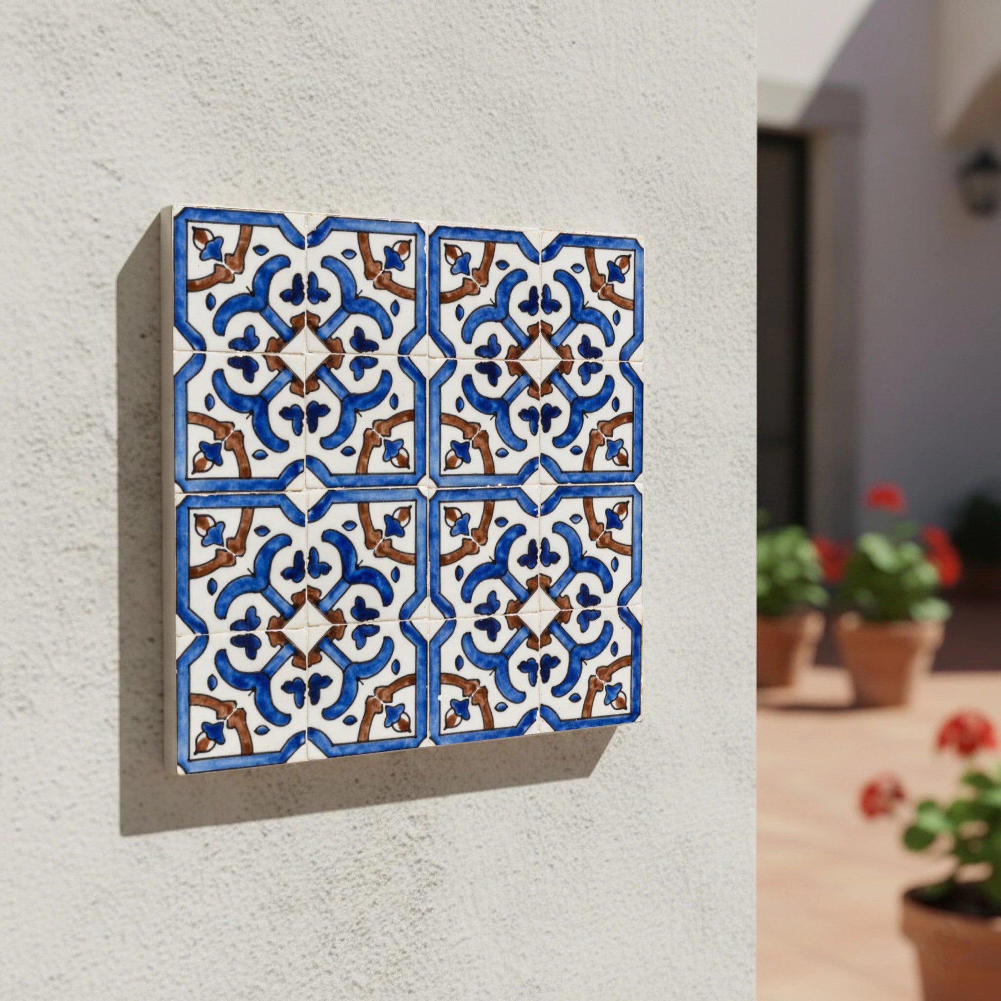 Mudéjar Andalusisch — Keramikfliese, Andalusischer Stil