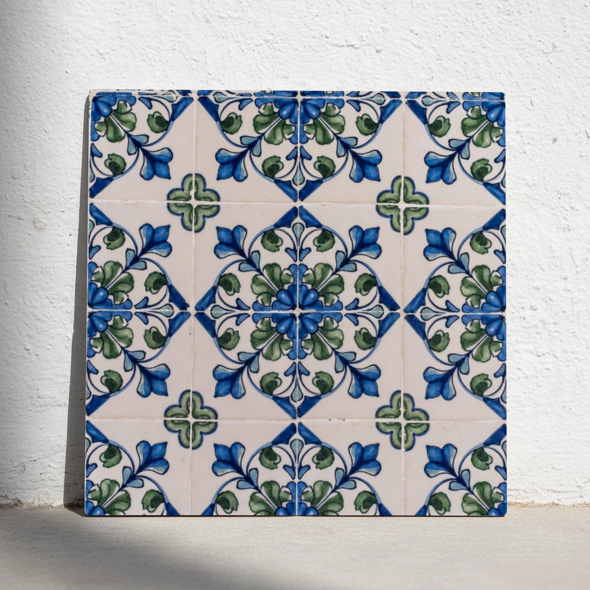 Botanical Mediterranean — Nature Motif Décor Ceramic Tile