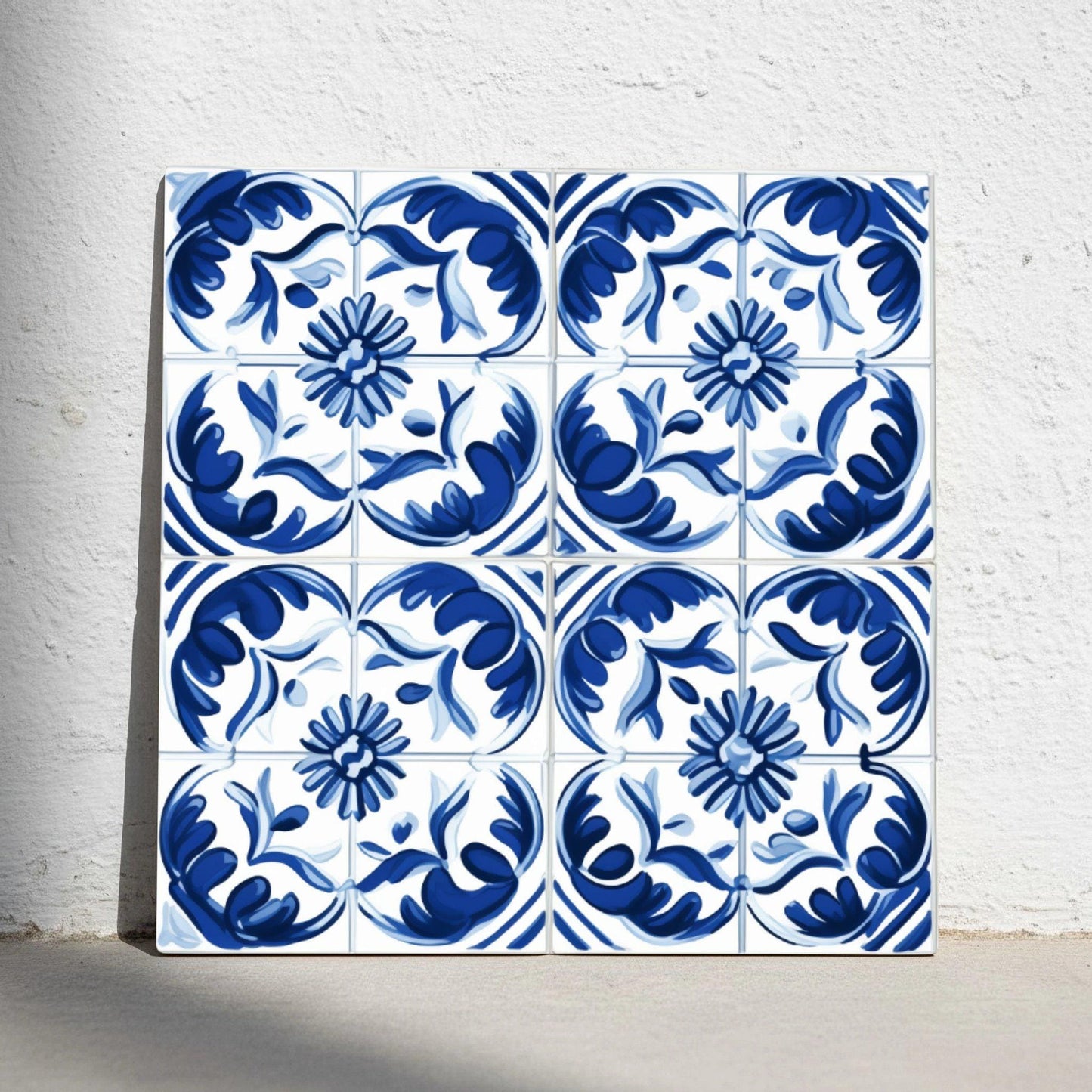 Azulejo Coimbra portugués azul azulejo