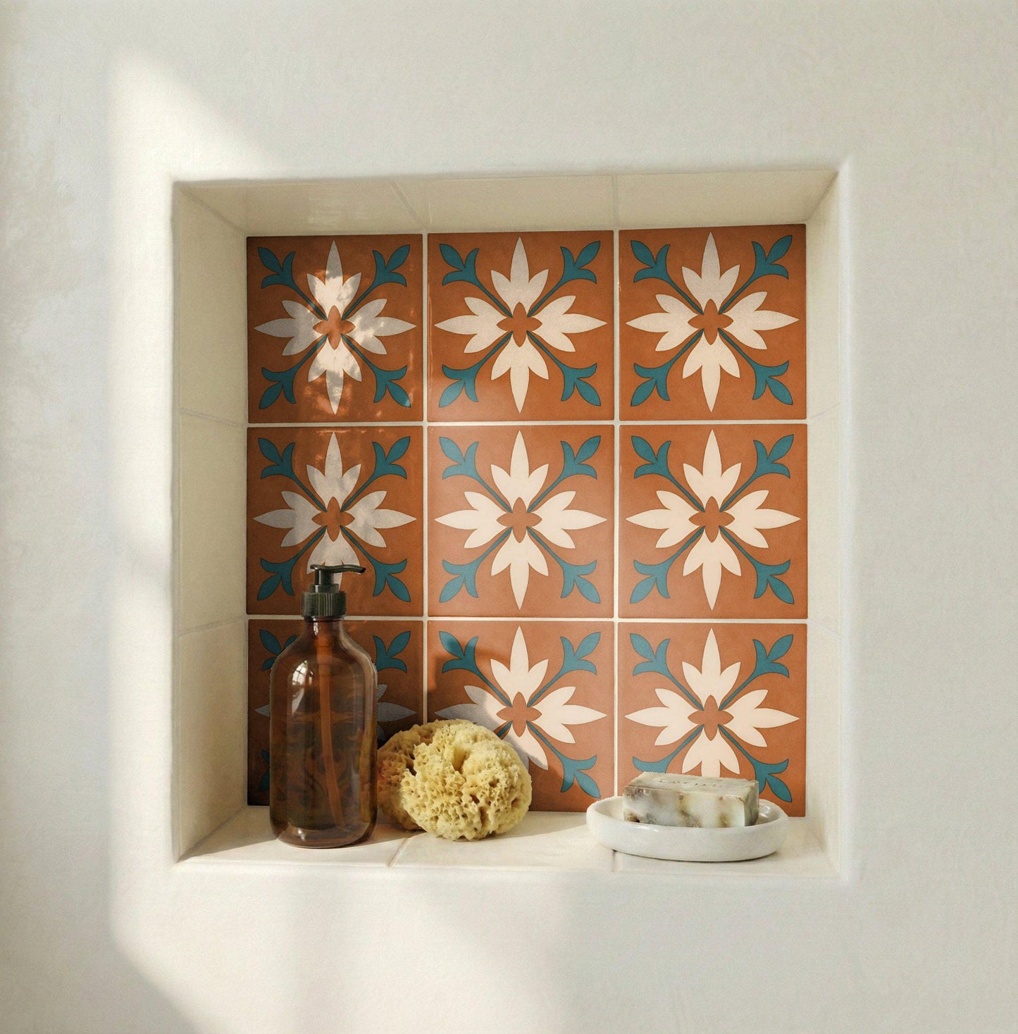 Siena Terracotta — Nature Motif Décor Decorative Tile