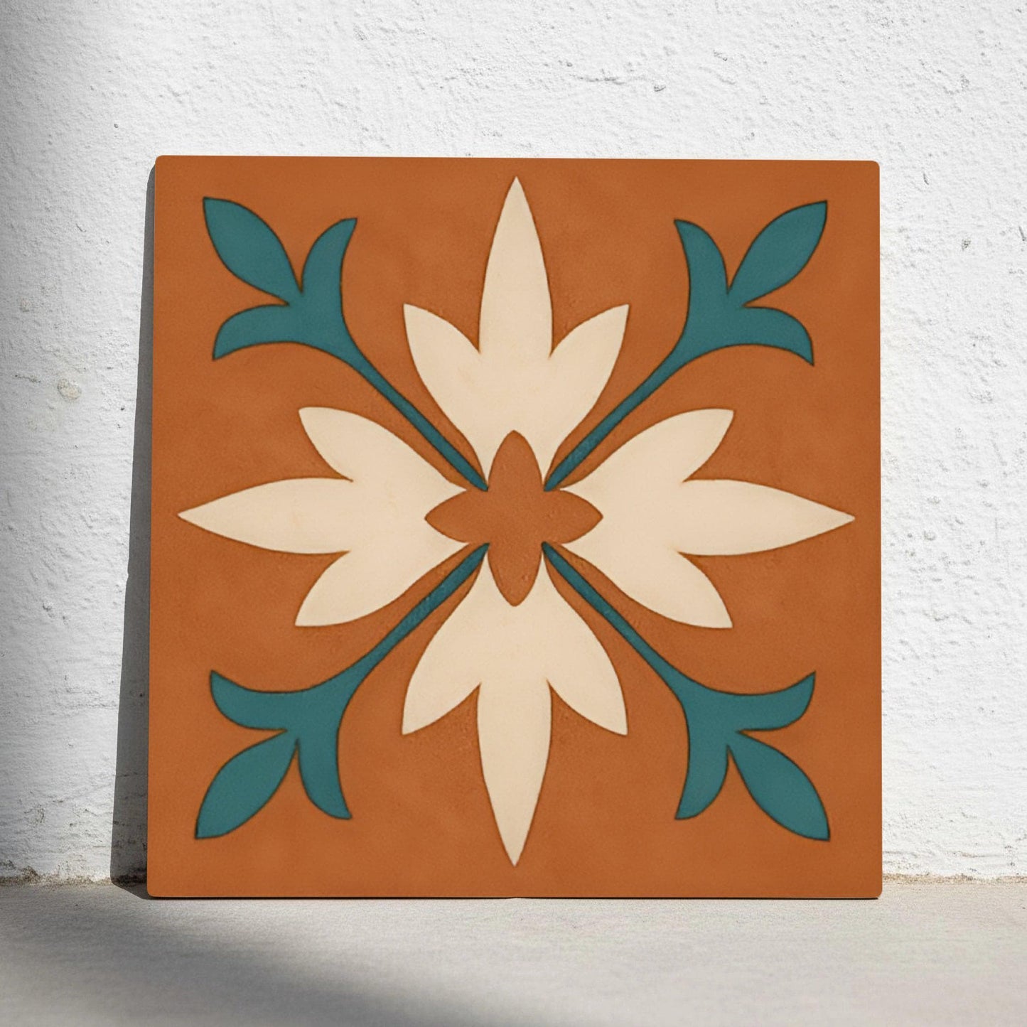 Siena Terracotta — Nature Motif Décor Decorative Tile