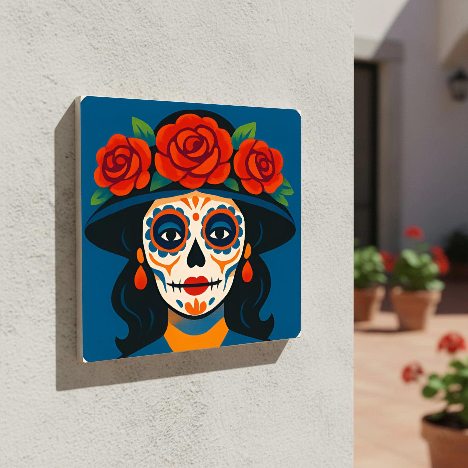 Azulejo Día de los Muertos