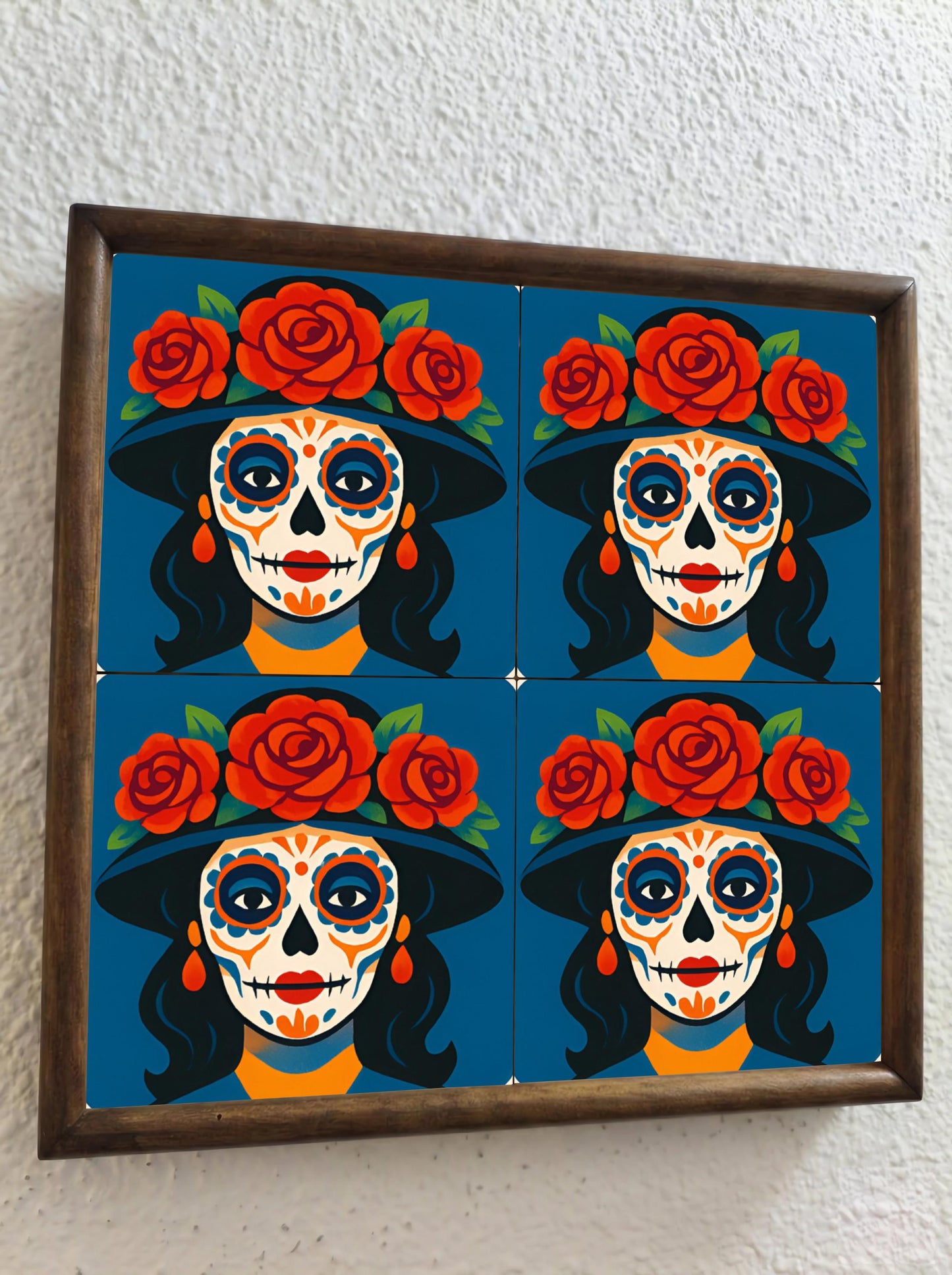 Azulejo Día de los Muertos
