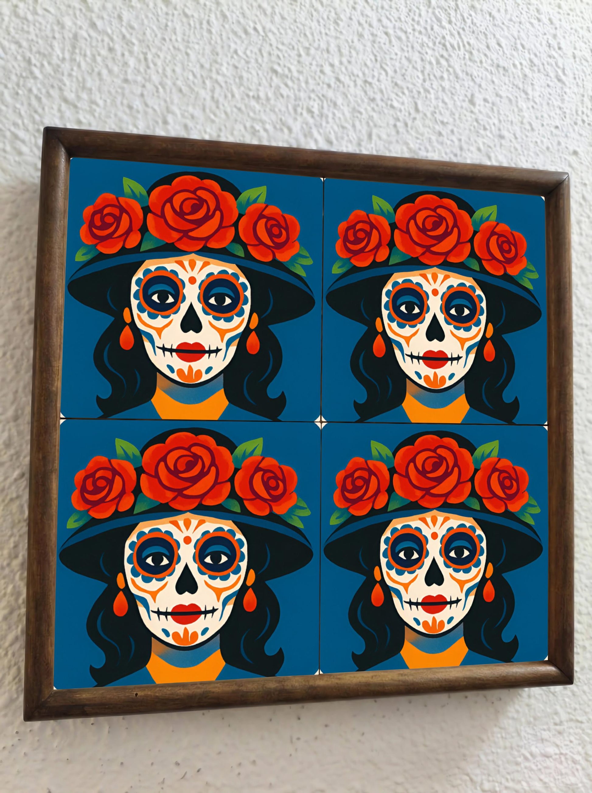 Azulejo Día de los Muertos