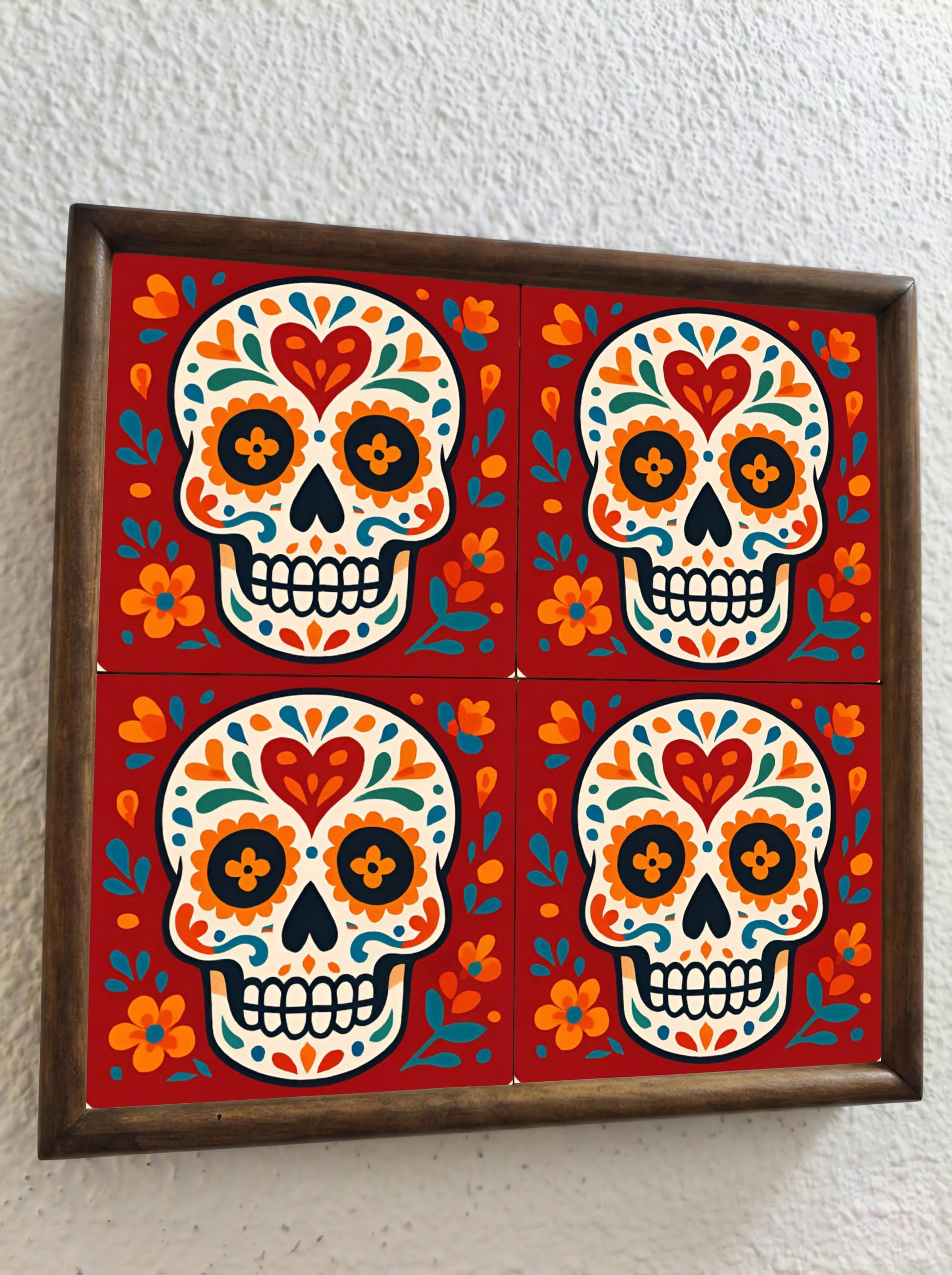 Azulejo Sugar Skull