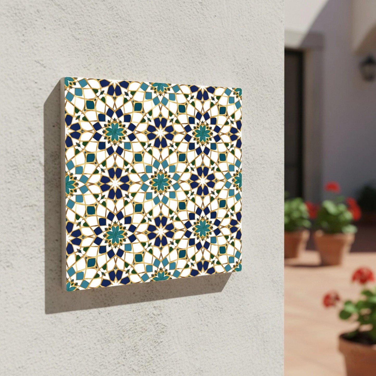 Azulejo Napoli Geometrico — Geometria dalle Linee Precise