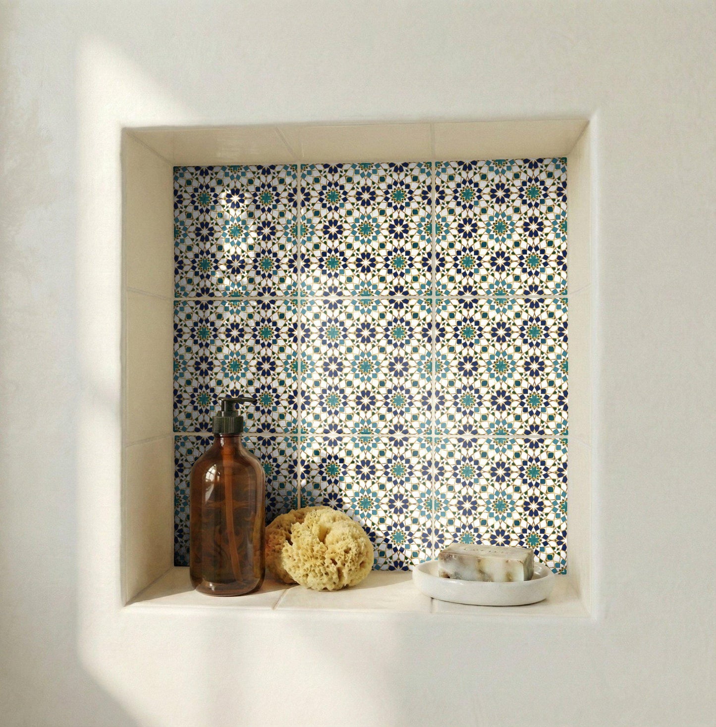 Azulejo Napoli Geometrico — Geometria dalle Linee Precise