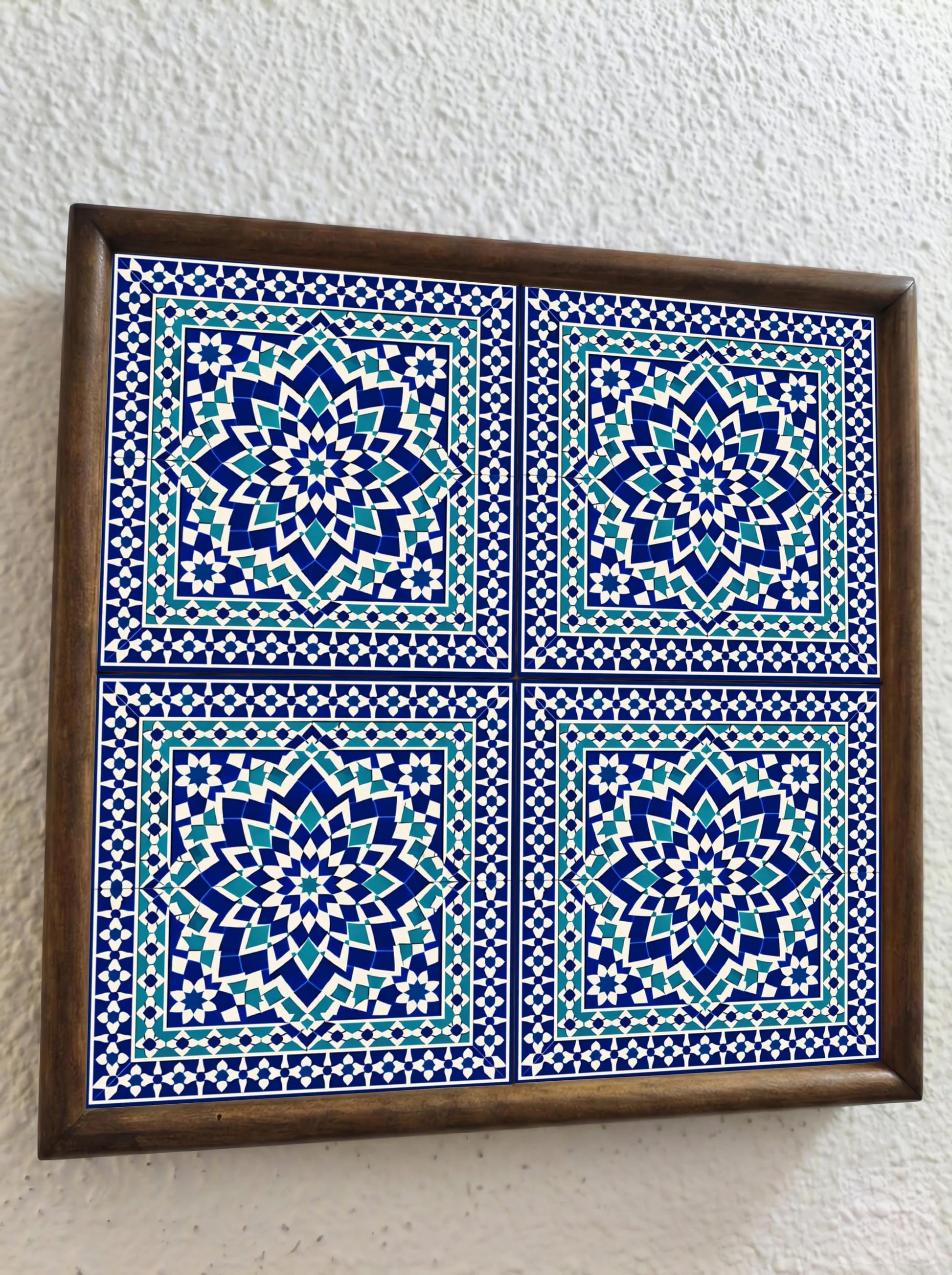 Azulejo-Fliese Córdoba Andalusisch Stern — Spanisches Erbe-Design