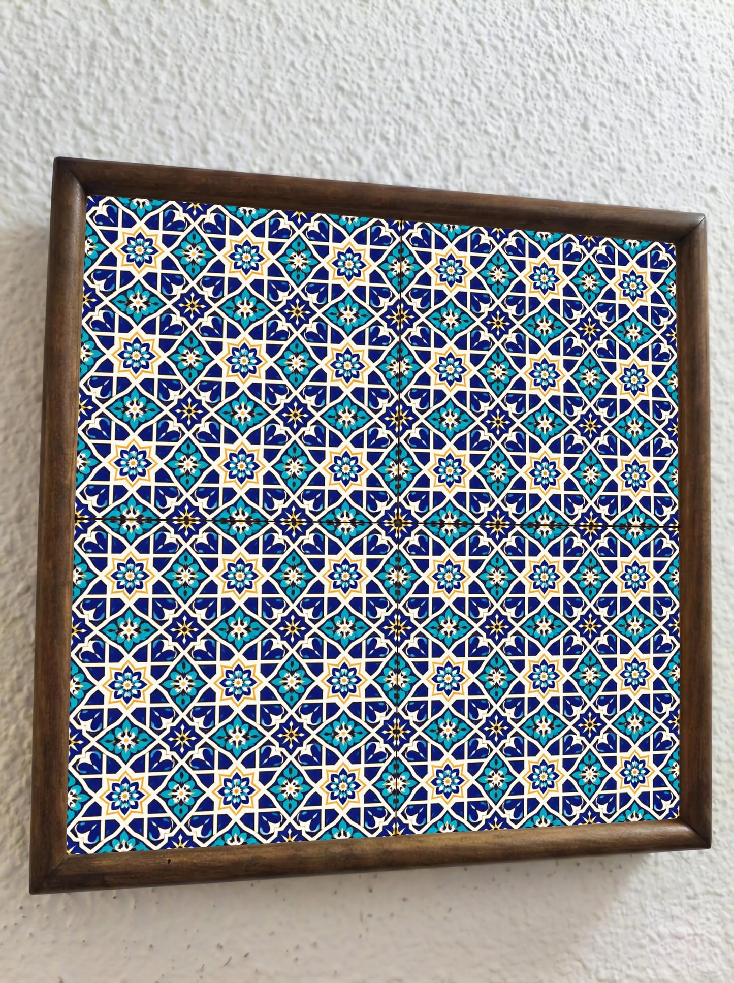 Fez Étoile Mosaïque — Carreau Céramique Géométrie Zellige Marocaine