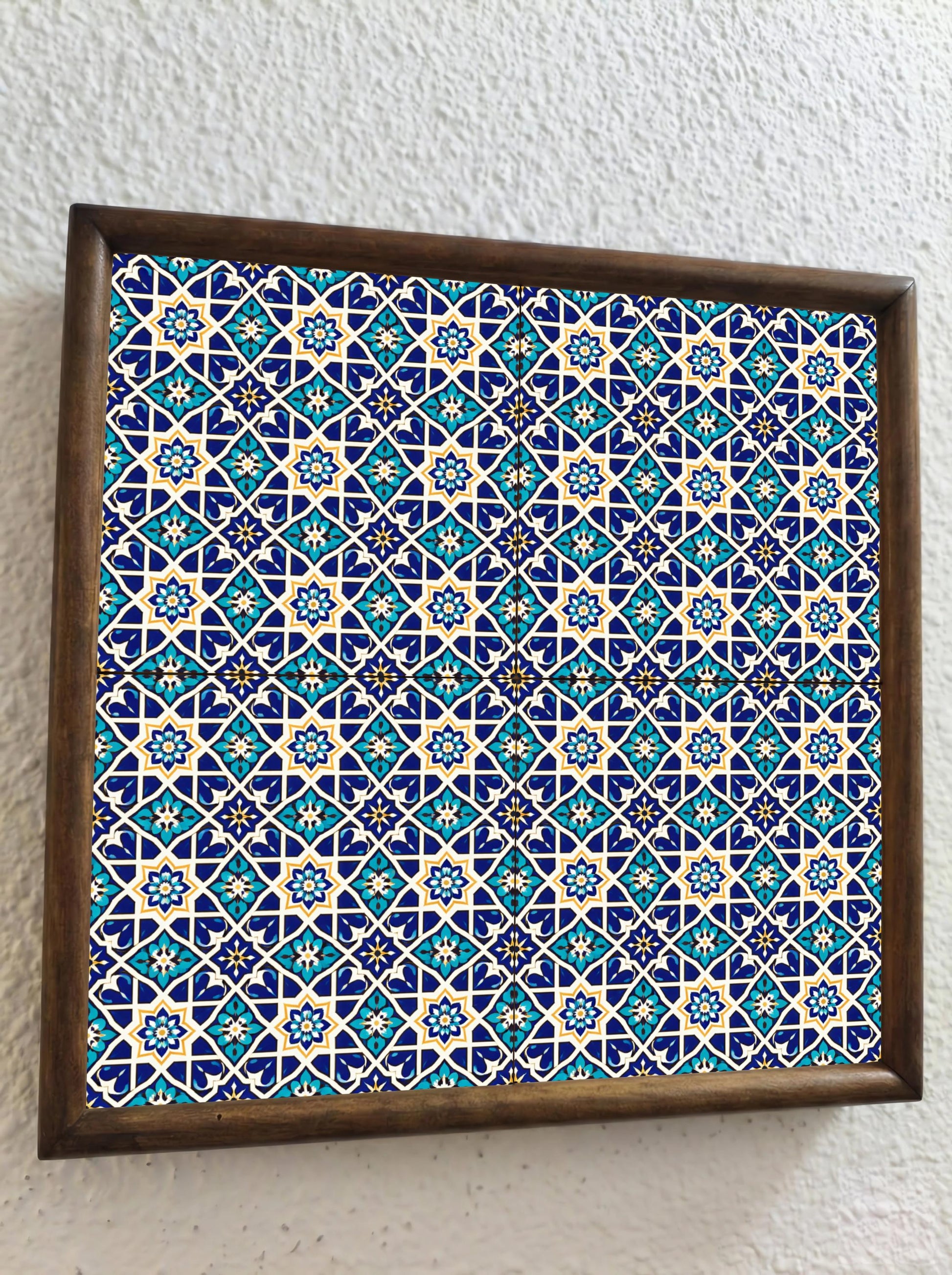 Fez Étoile Mosaïque — Carreau Céramique Géométrie Zellige Marocaine