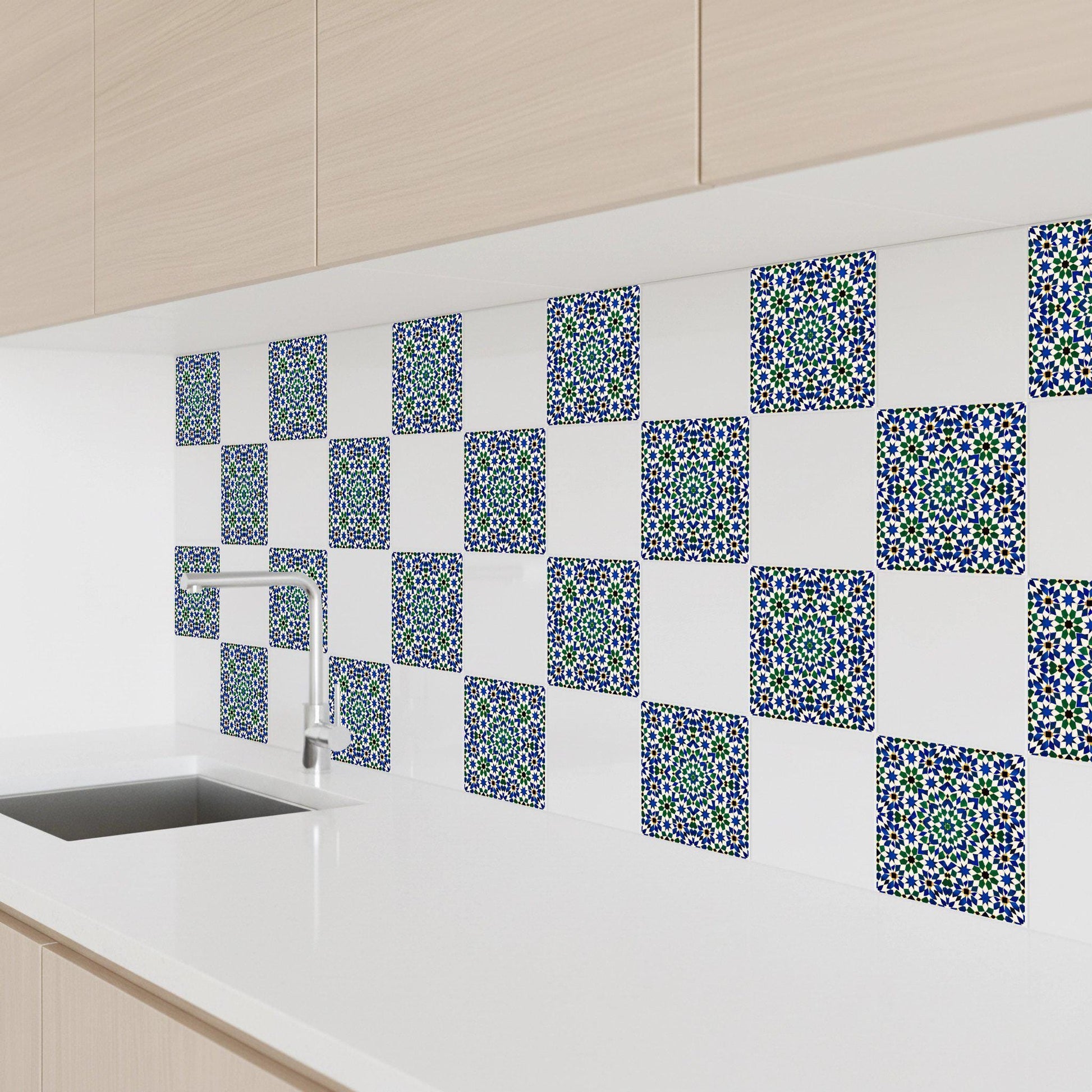 Azulejo Samarkand geométrico
