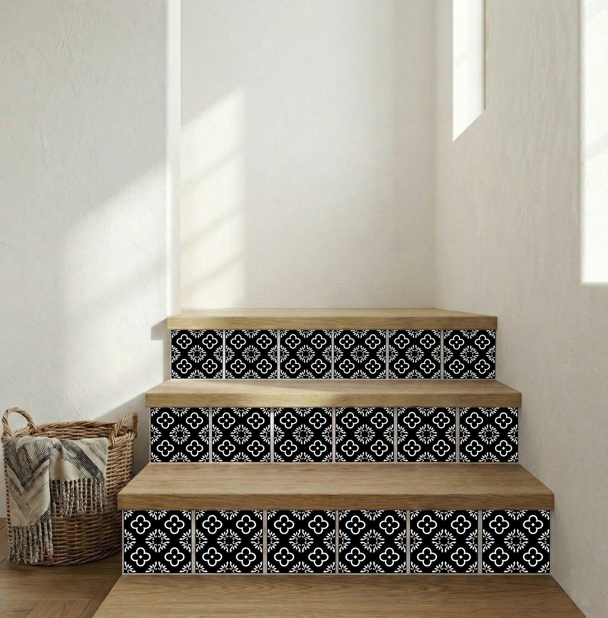 Paris Noir Fleur — Keramikfliese, Städte- & Reise-Fliese