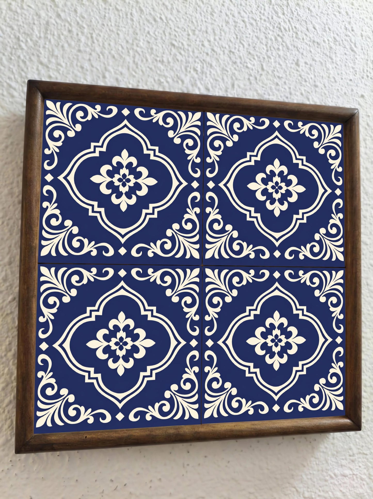 Royal Blue Ornamental — Southern-European Charm Decorative Tile