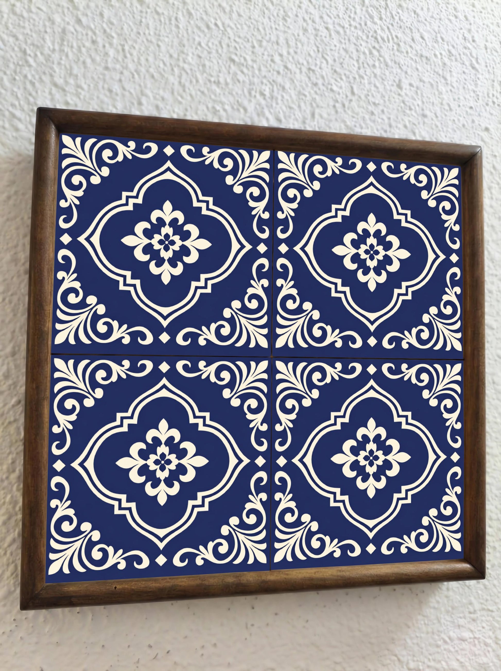 Royal Blue Ornamental — Southern-European Charm Decorative Tile