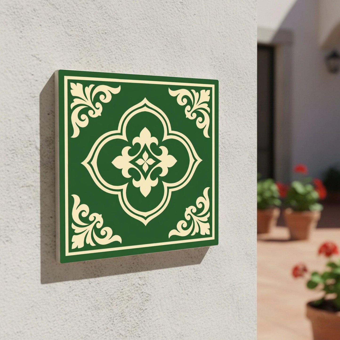 Azulejo Emerald ornamental
