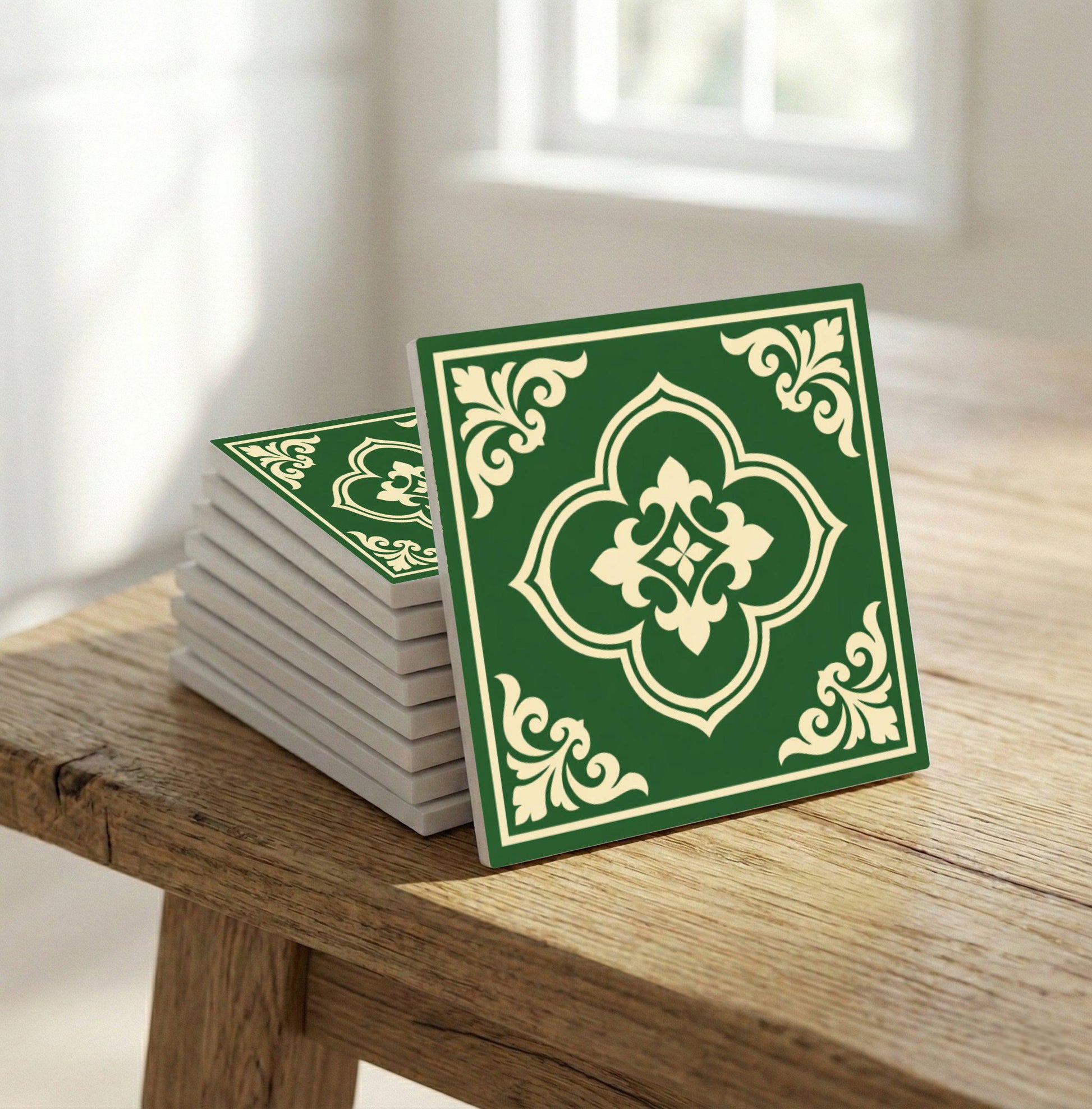 Azulejo Emerald ornamental