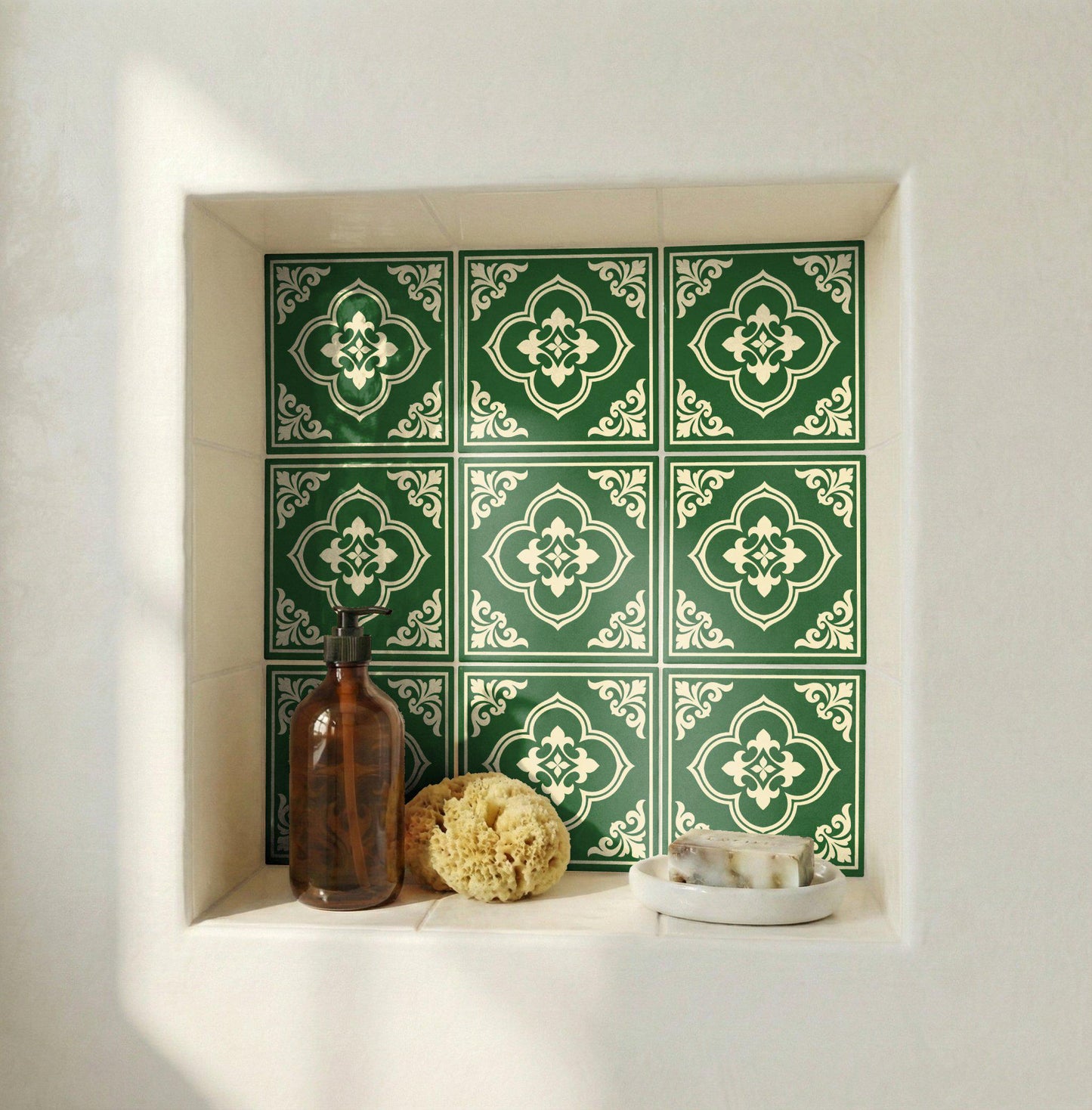 Azulejo Emerald ornamental
