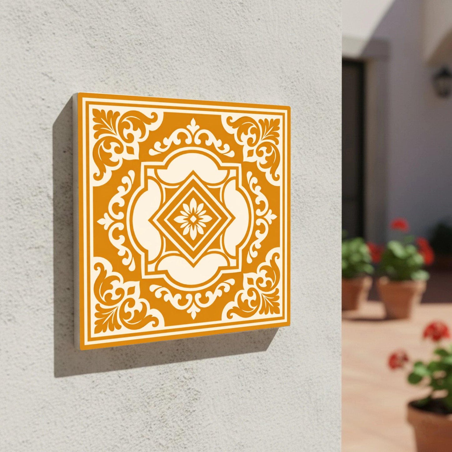 Valletta Baroque — Contemporary Geometric Décor Ceramic Tile