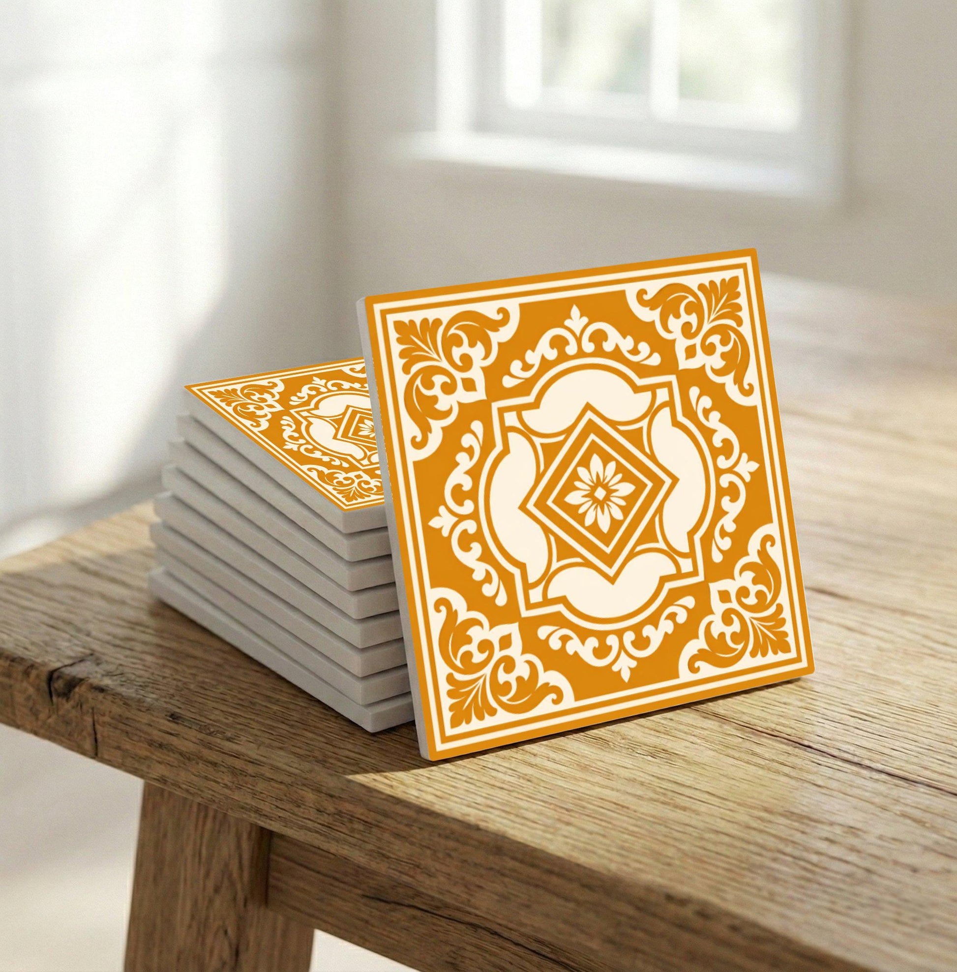 Valletta Baroque — Contemporary Geometric Décor Ceramic Tile