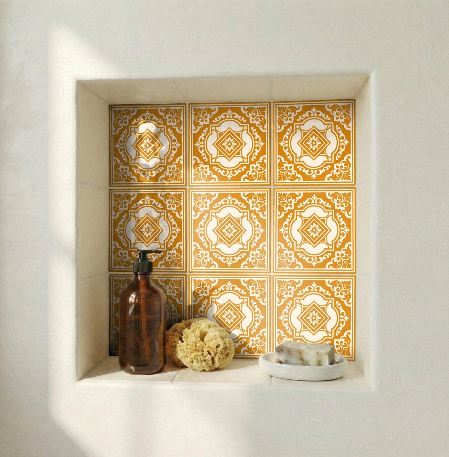 Valletta Baroque — Contemporary Geometric Décor Ceramic Tile
