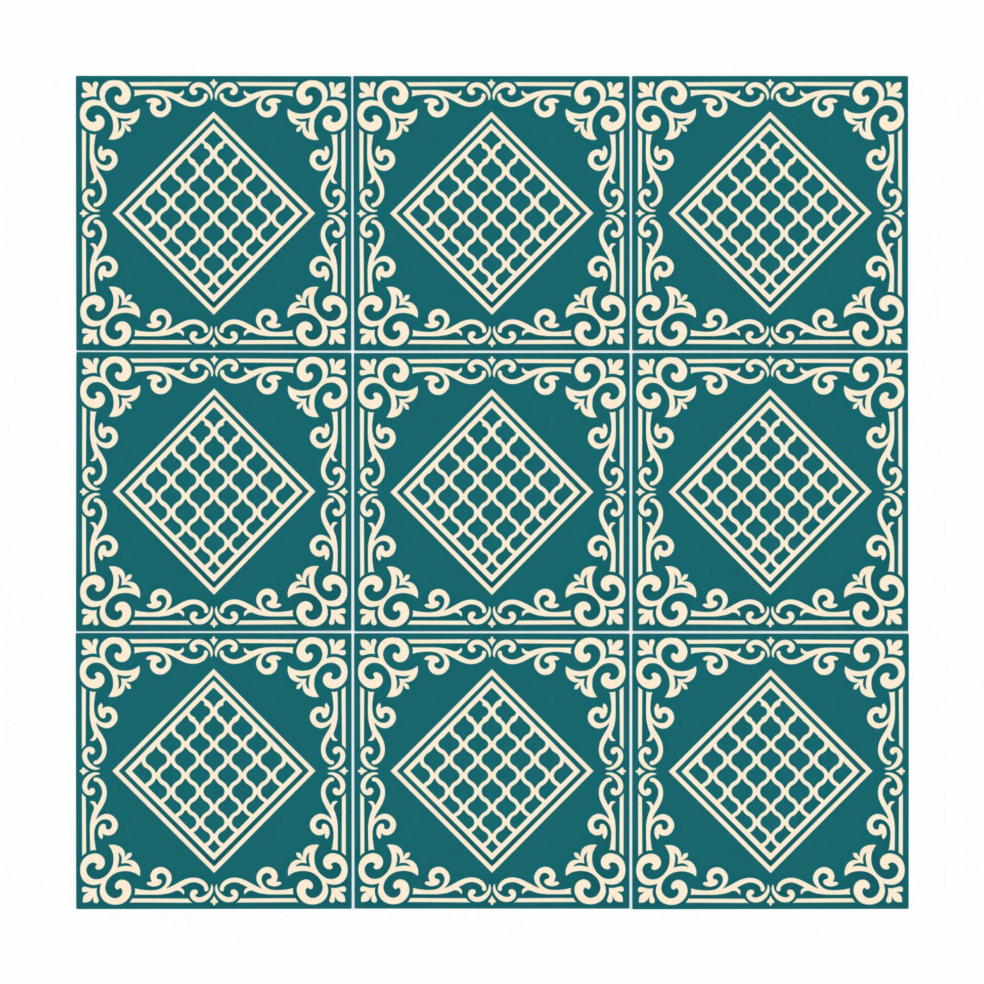 Azulejo Marrakech Teal