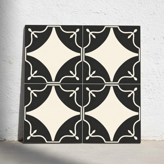 Azulejo Lyon Noir