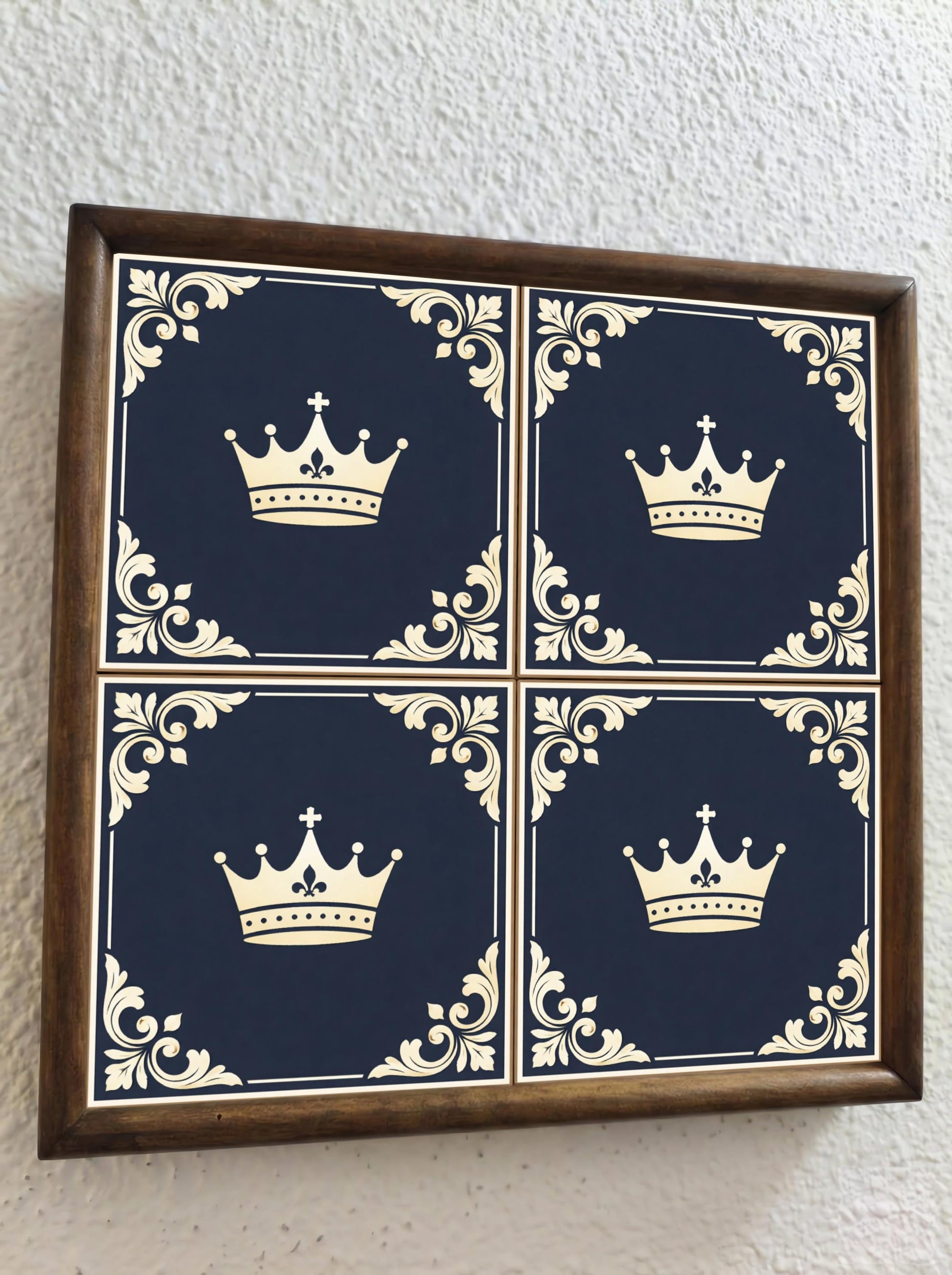 Azulejo Real francés corona