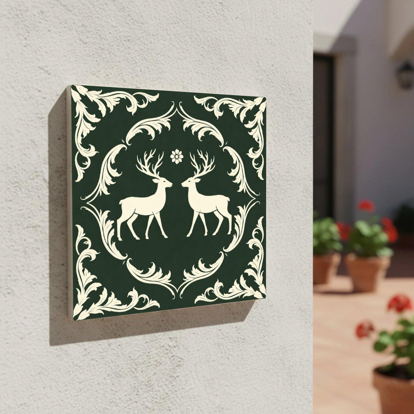 Azulejo Forest Stag