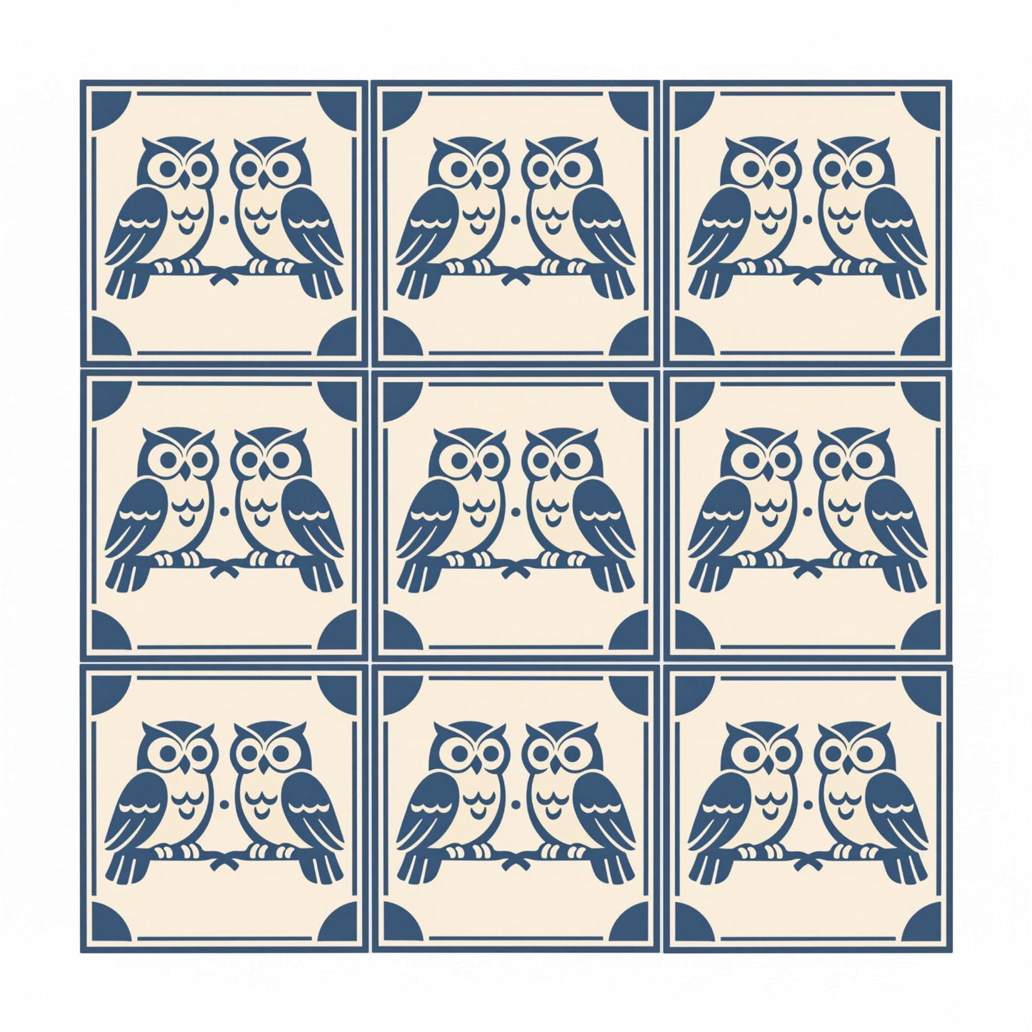 Azulejo Cute Owl