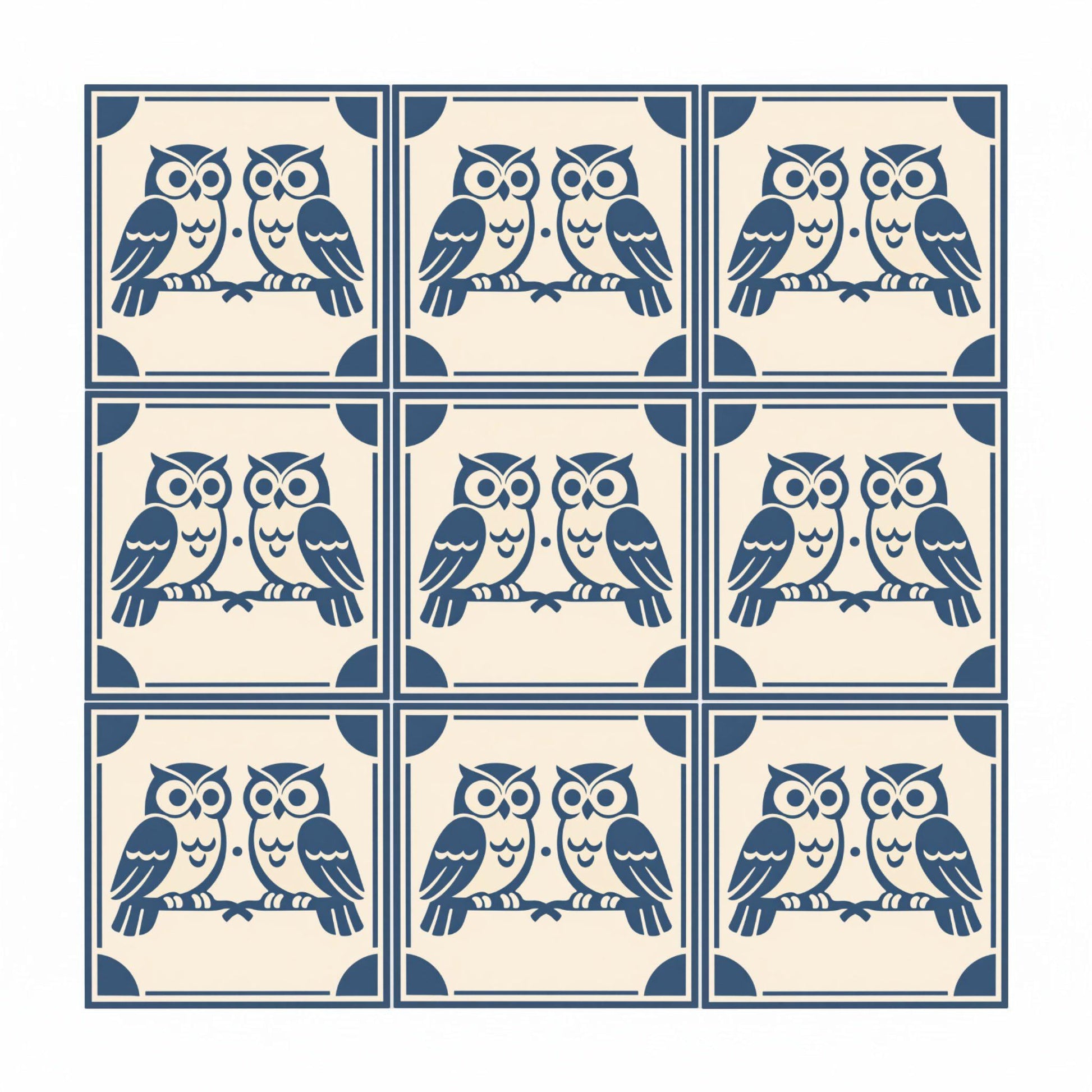 Azulejo Cute Owl