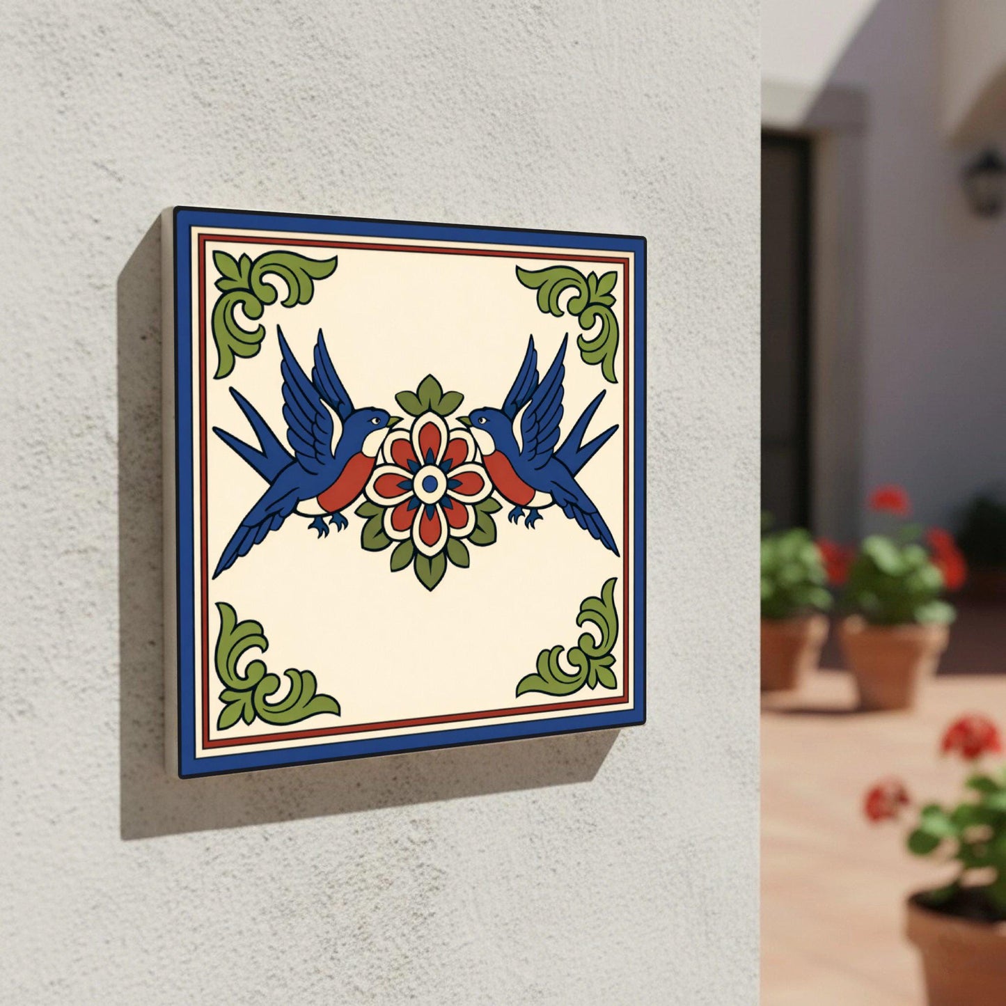 Azulejo Seville Swallow