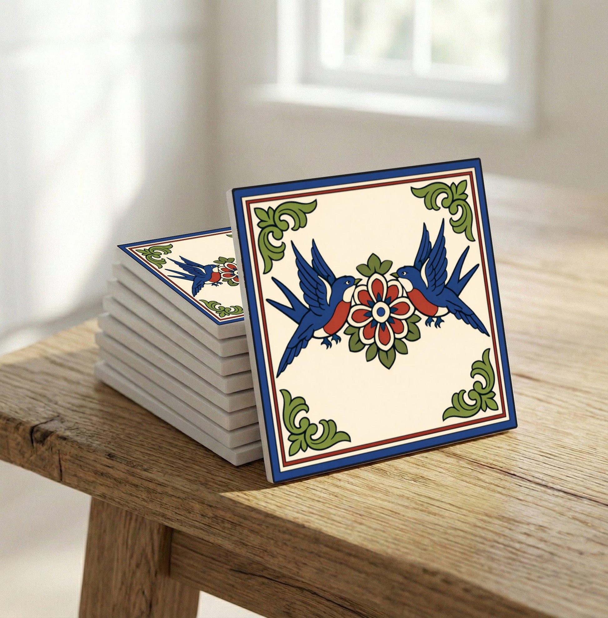 Azulejo Seville Swallow