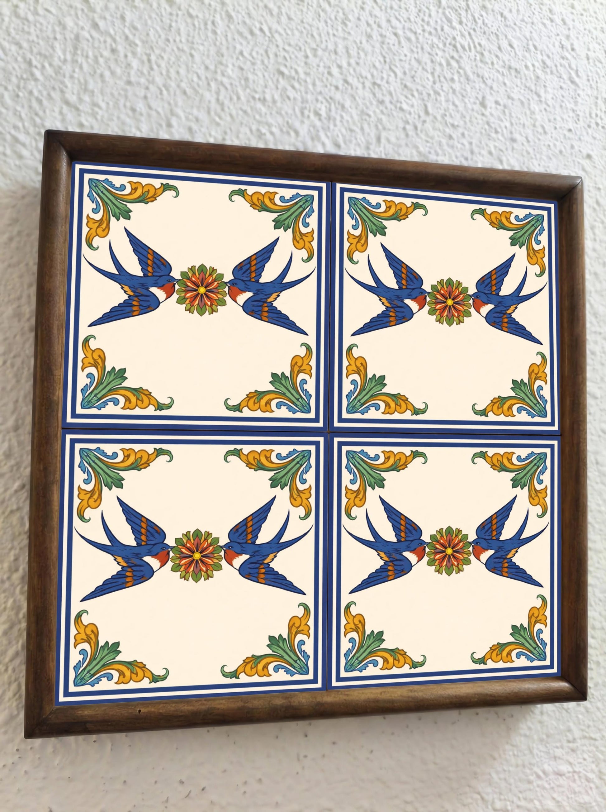 Azulejo De la Reina Swallow de Talavera