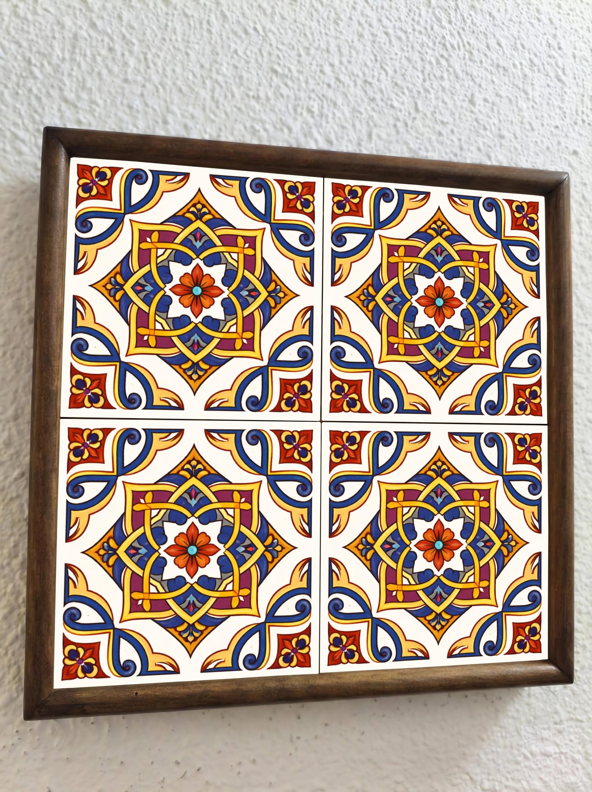 Majolika von Traditionelles Erbe · Keramik-Wandfliese — Modernes geometrisches Design
