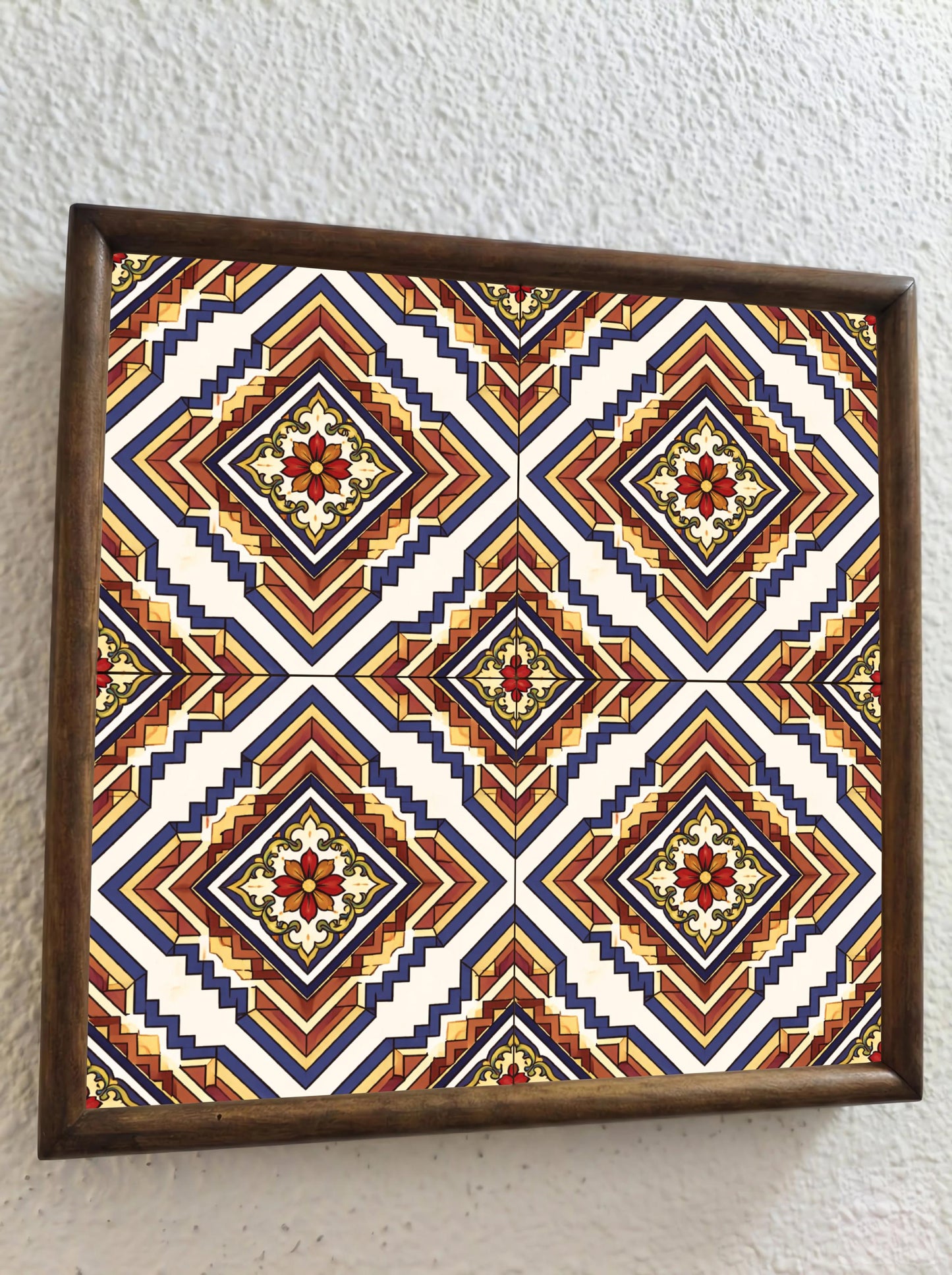 Sahara di Eredità Tradizionale · Mattonella — Decoro Geometrico Contemporaneo