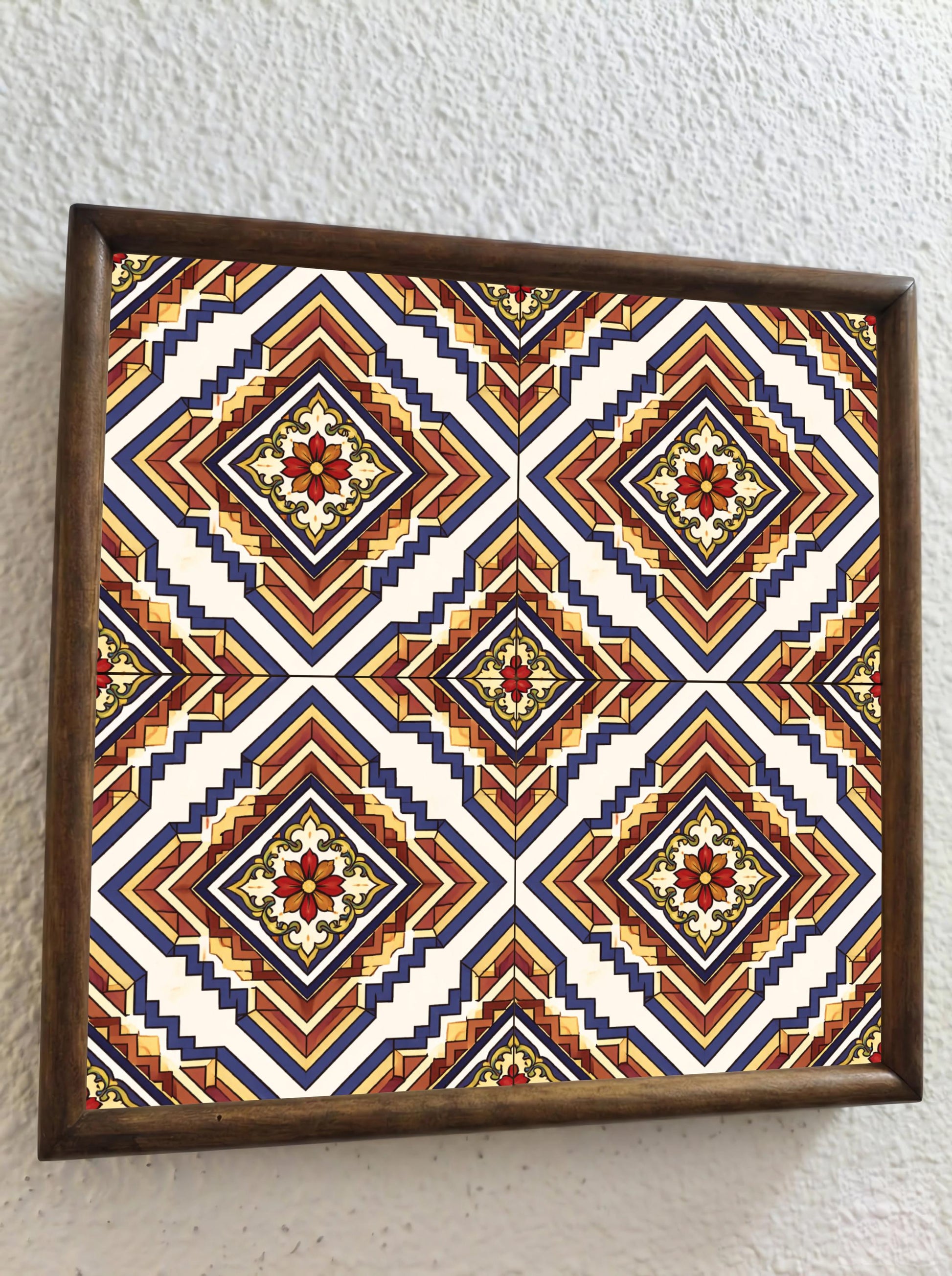 Sahara di Eredità Tradizionale · Mattonella — Decoro Geometrico Contemporaneo