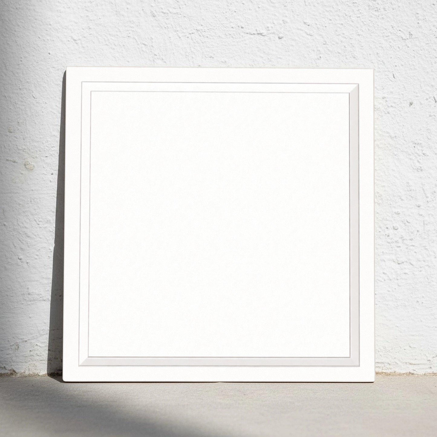 White Architectural Frame — Timeless Decorative Design Decorative Tile