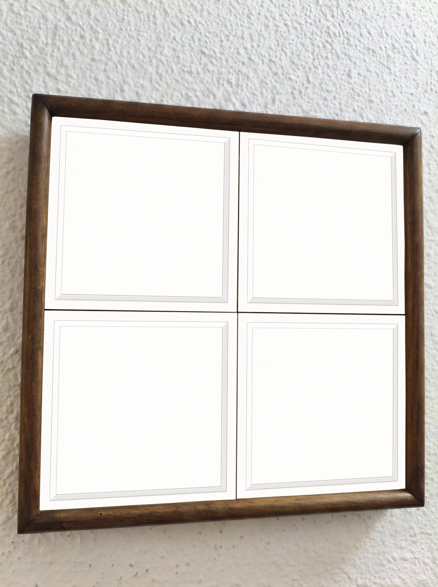 White Architectural Frame — Timeless Decorative Design Decorative Tile