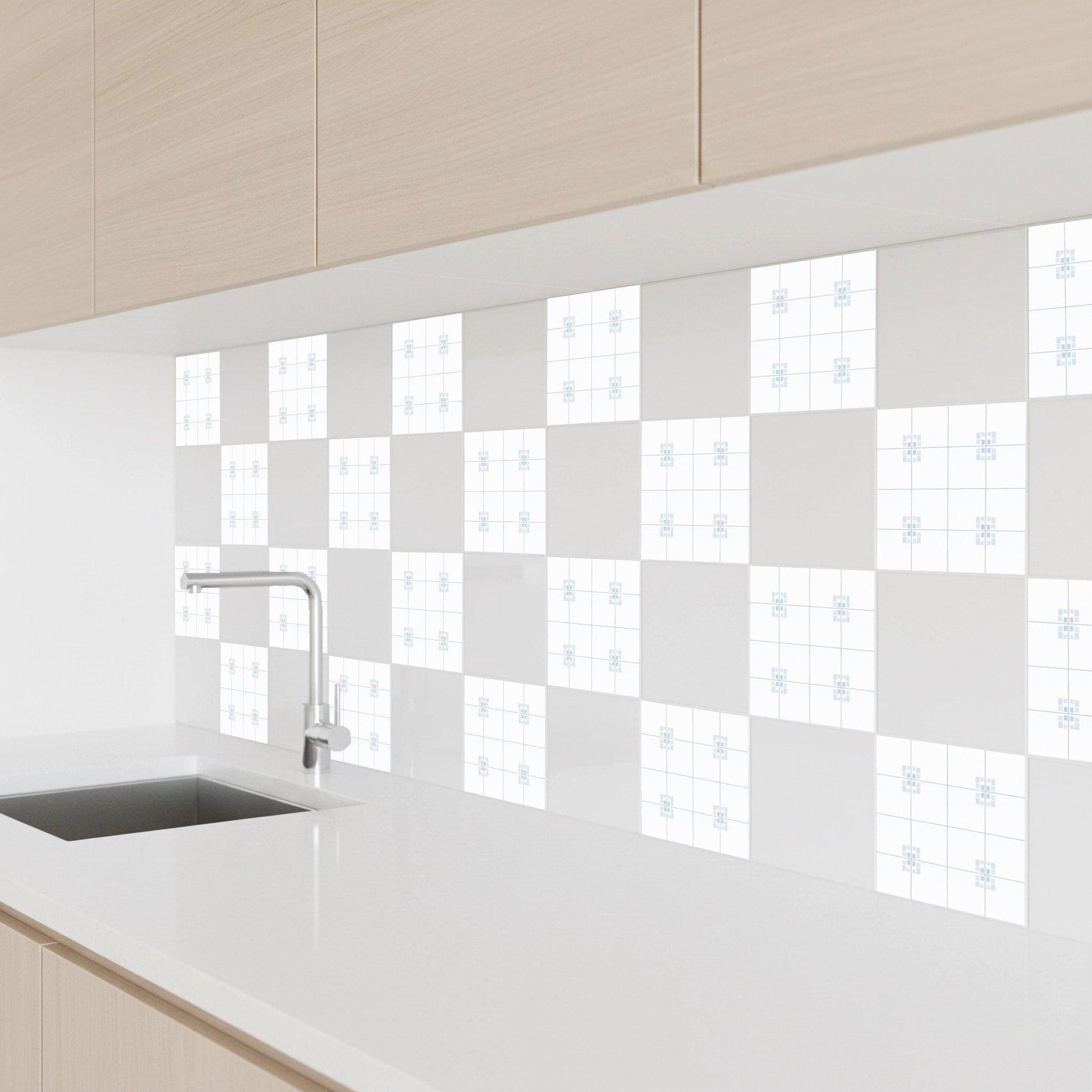Azulejo Scandi blanco