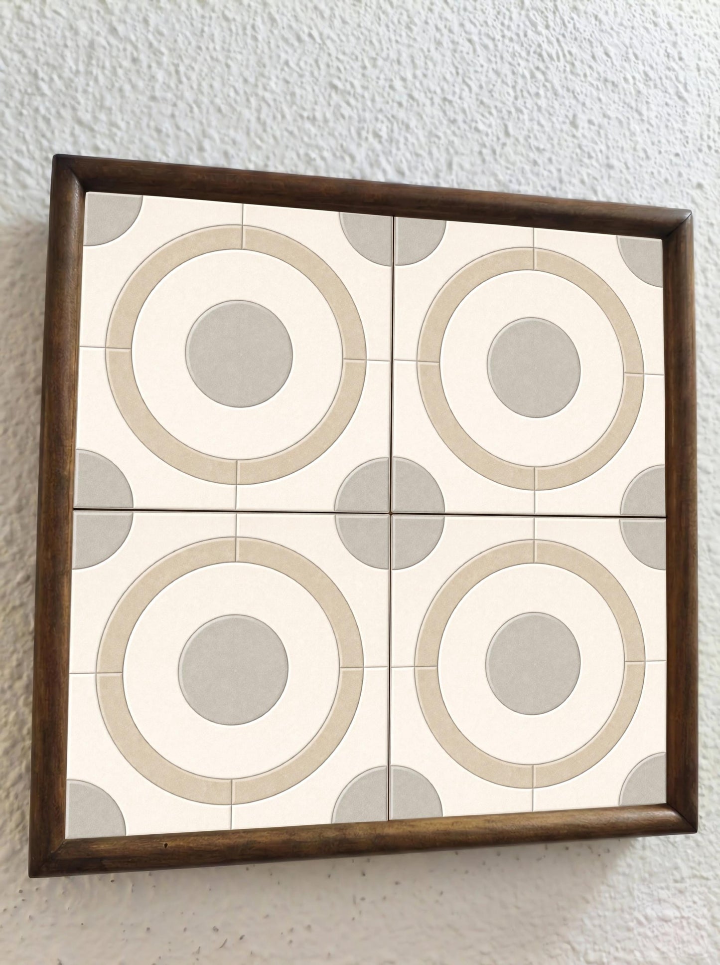 Azulejo Kyoto Zen Cercle — Géométrie aux Lignes Précises