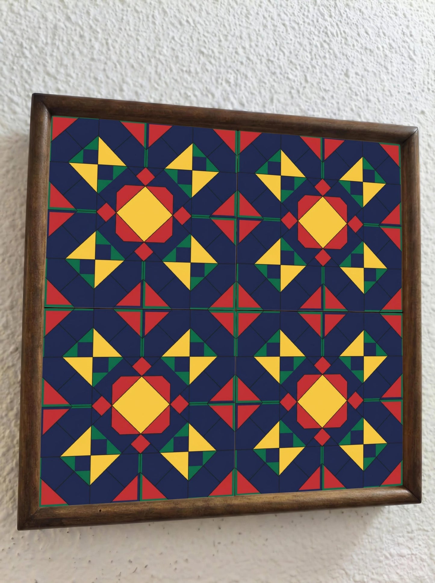 Ceramic Tile Bauhaus Geometry — Modern Geometric Design