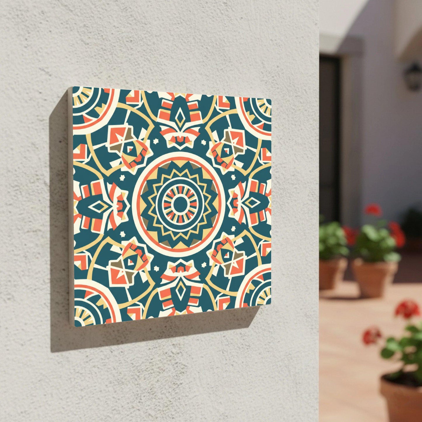 Azulejo Maya sol Mandala