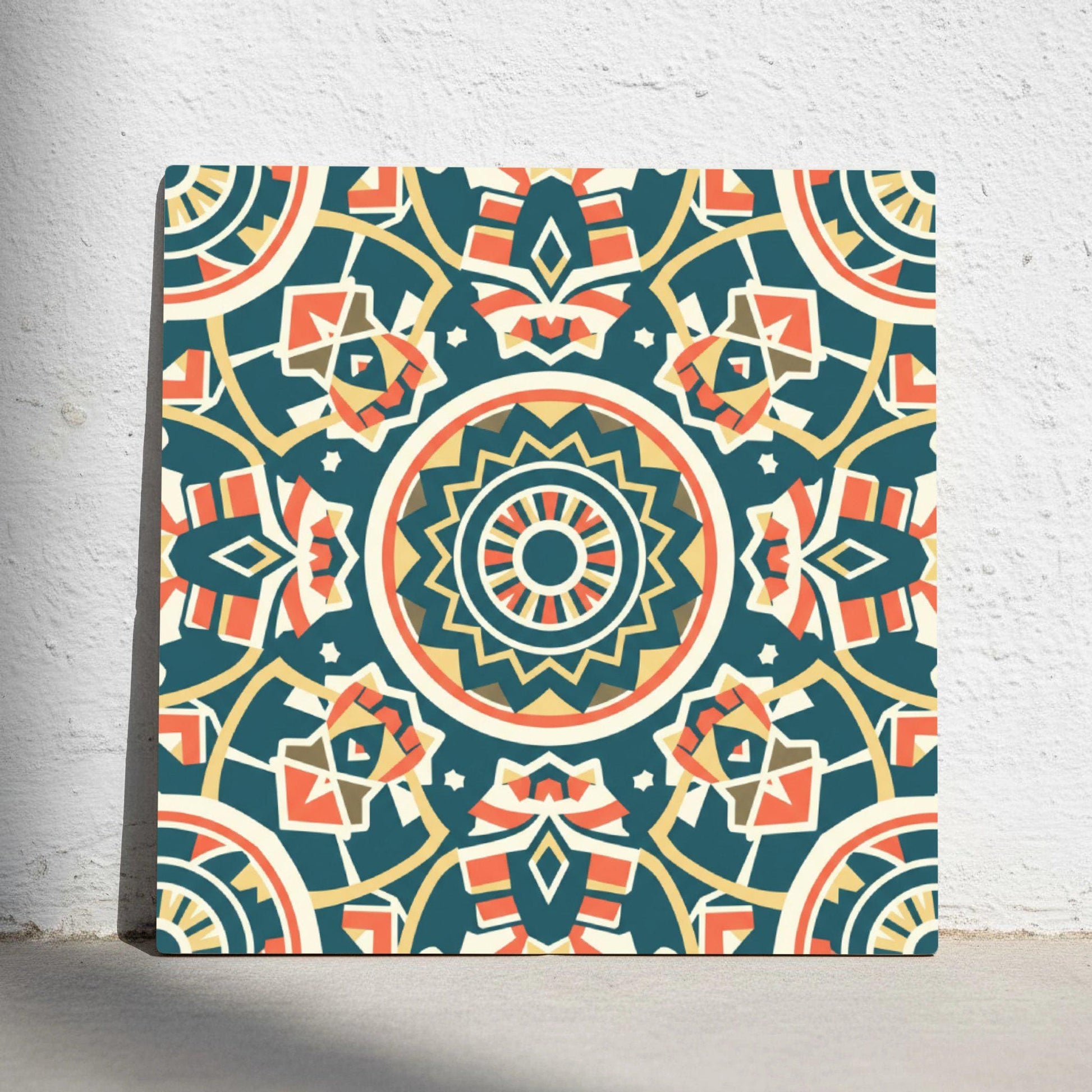 Azulejo Maya sol Mandala