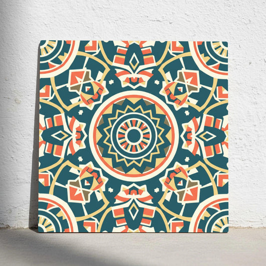 Azulejo Maya sol Mandala