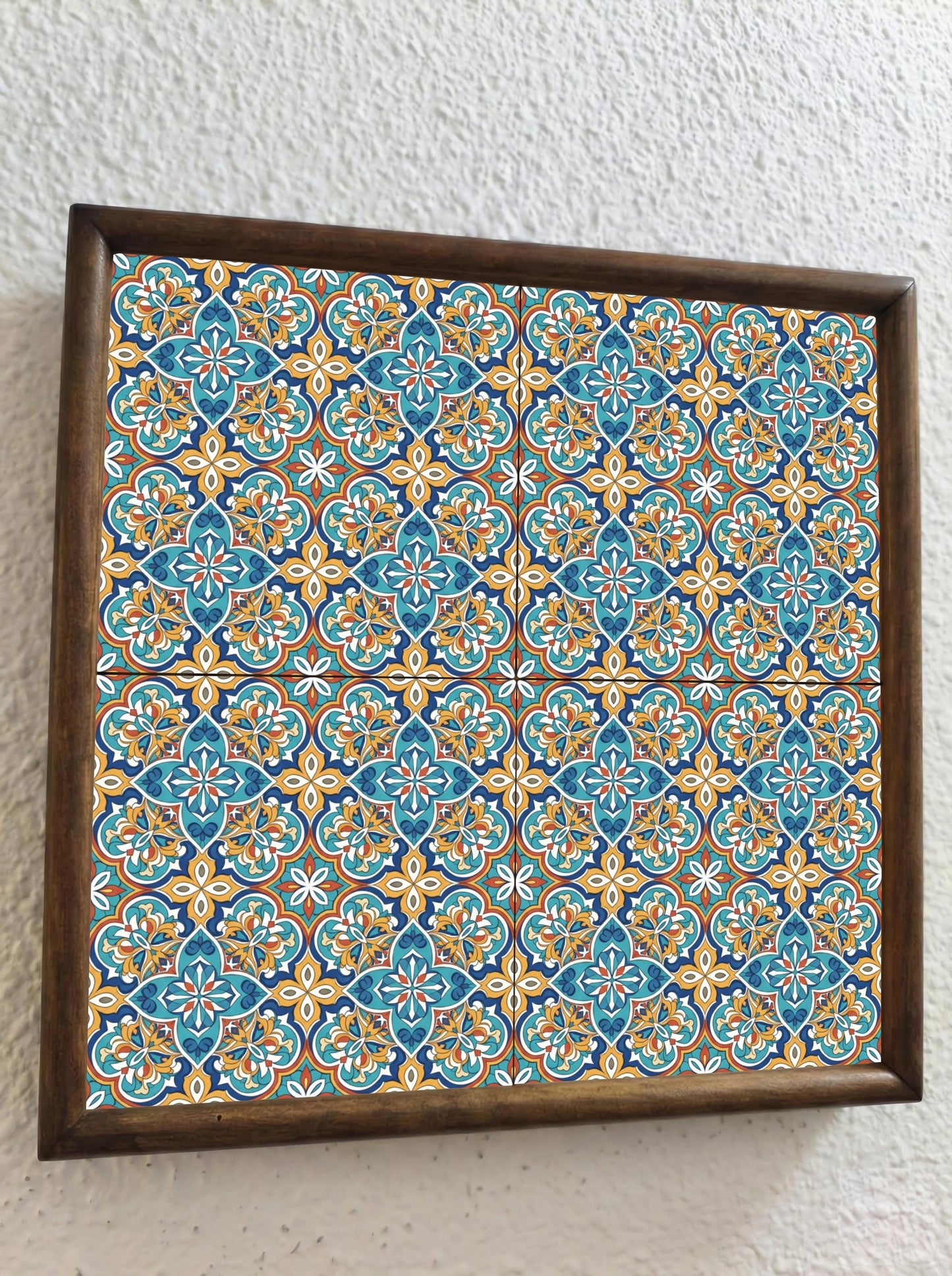 Azulejo Floral medallón andaluz