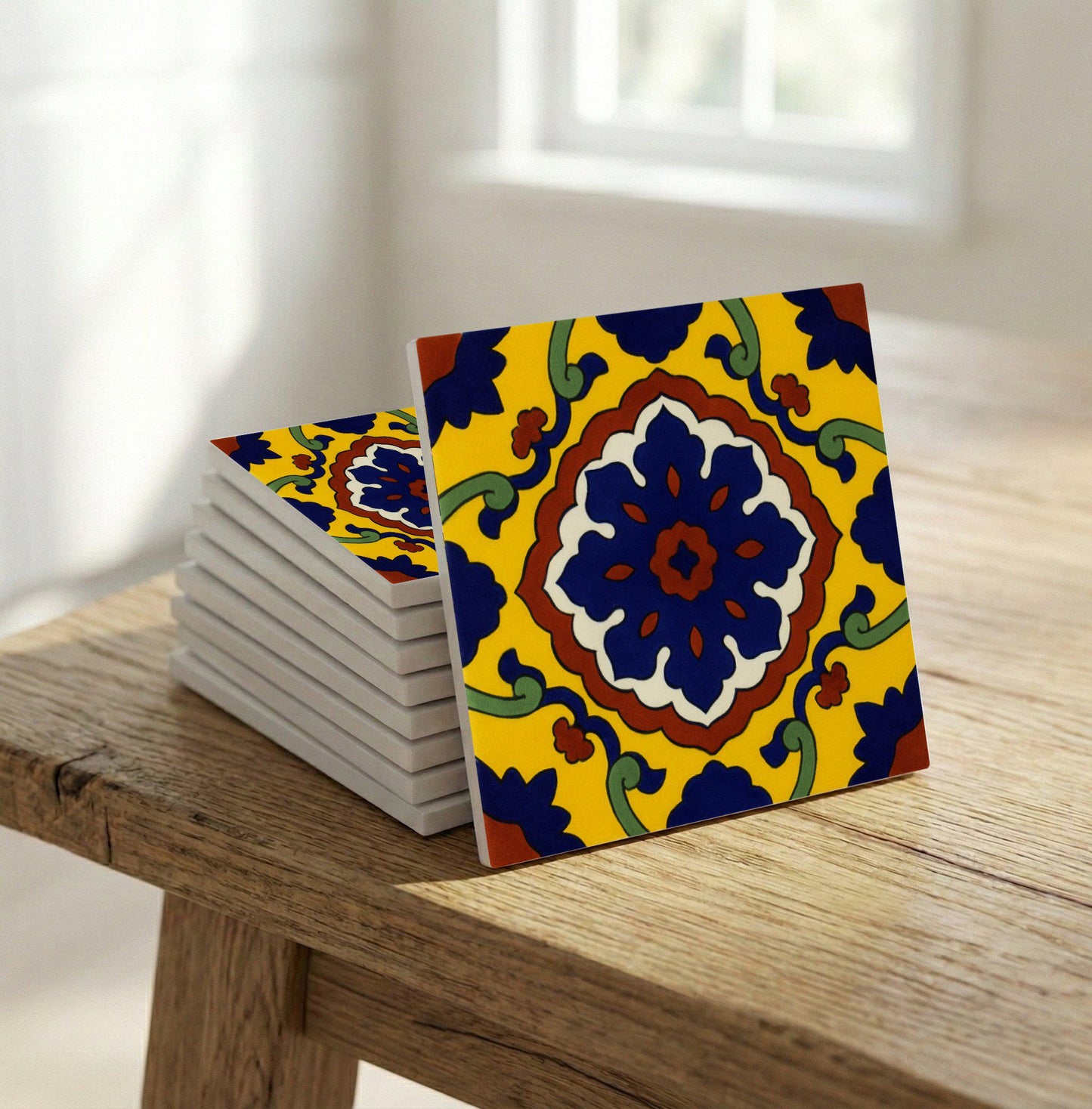 Fliese Mexikanische Talavera · Talavera-Volkskunst-Farben